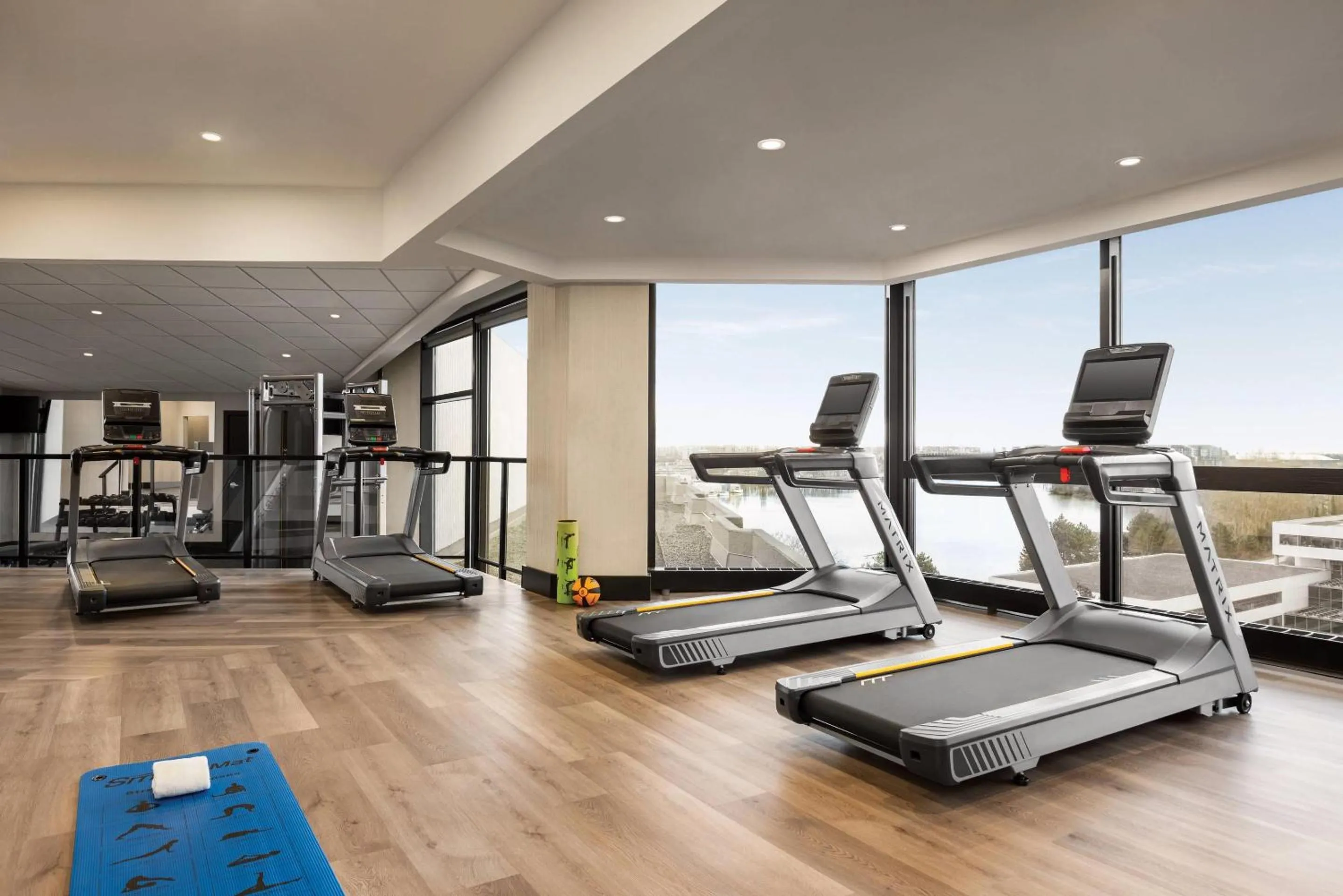 Fitness centre/facilities in Radisson Blu Vancouver Airport Hotel & Marina