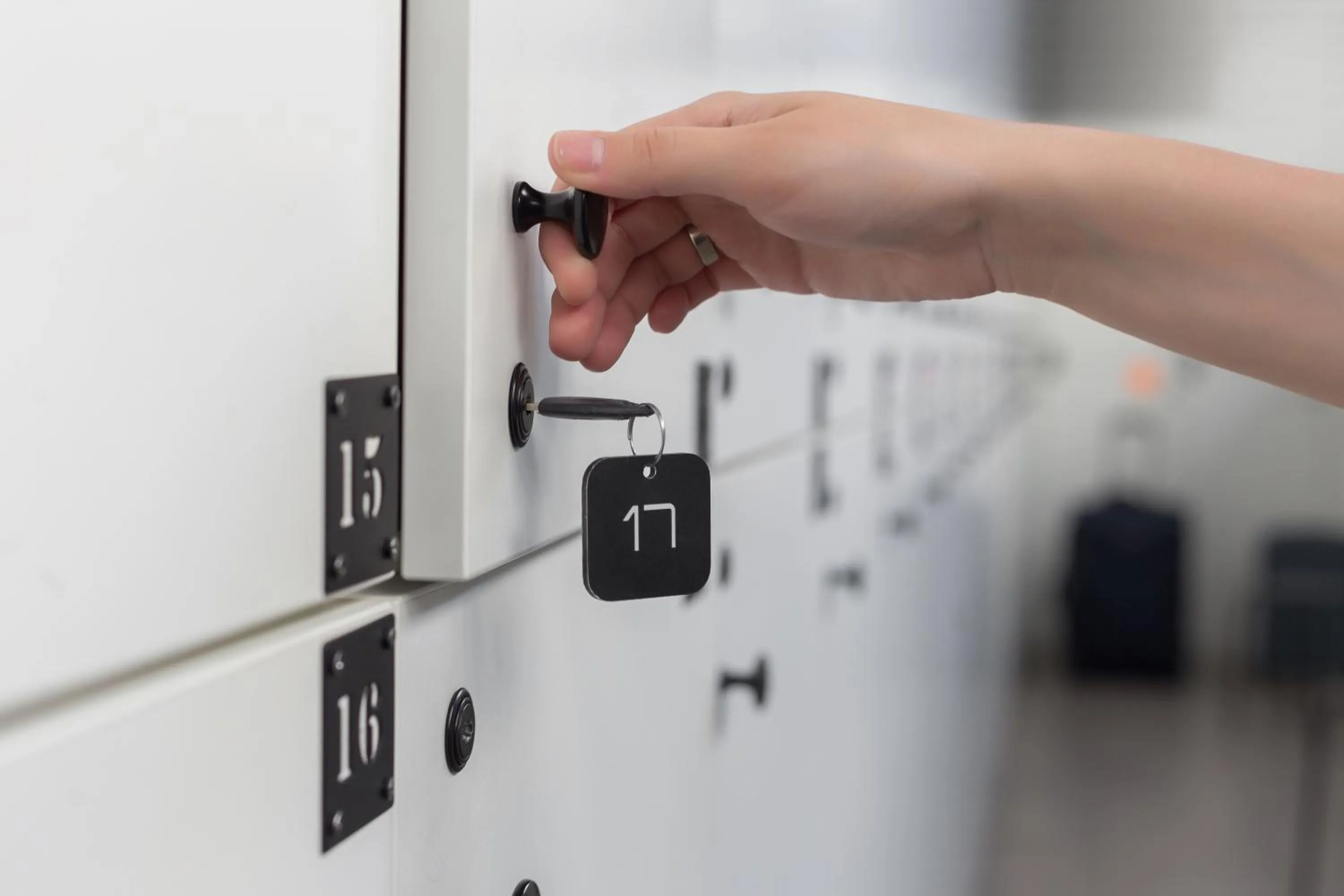 microwave in Capsule Hotel Constellation 89