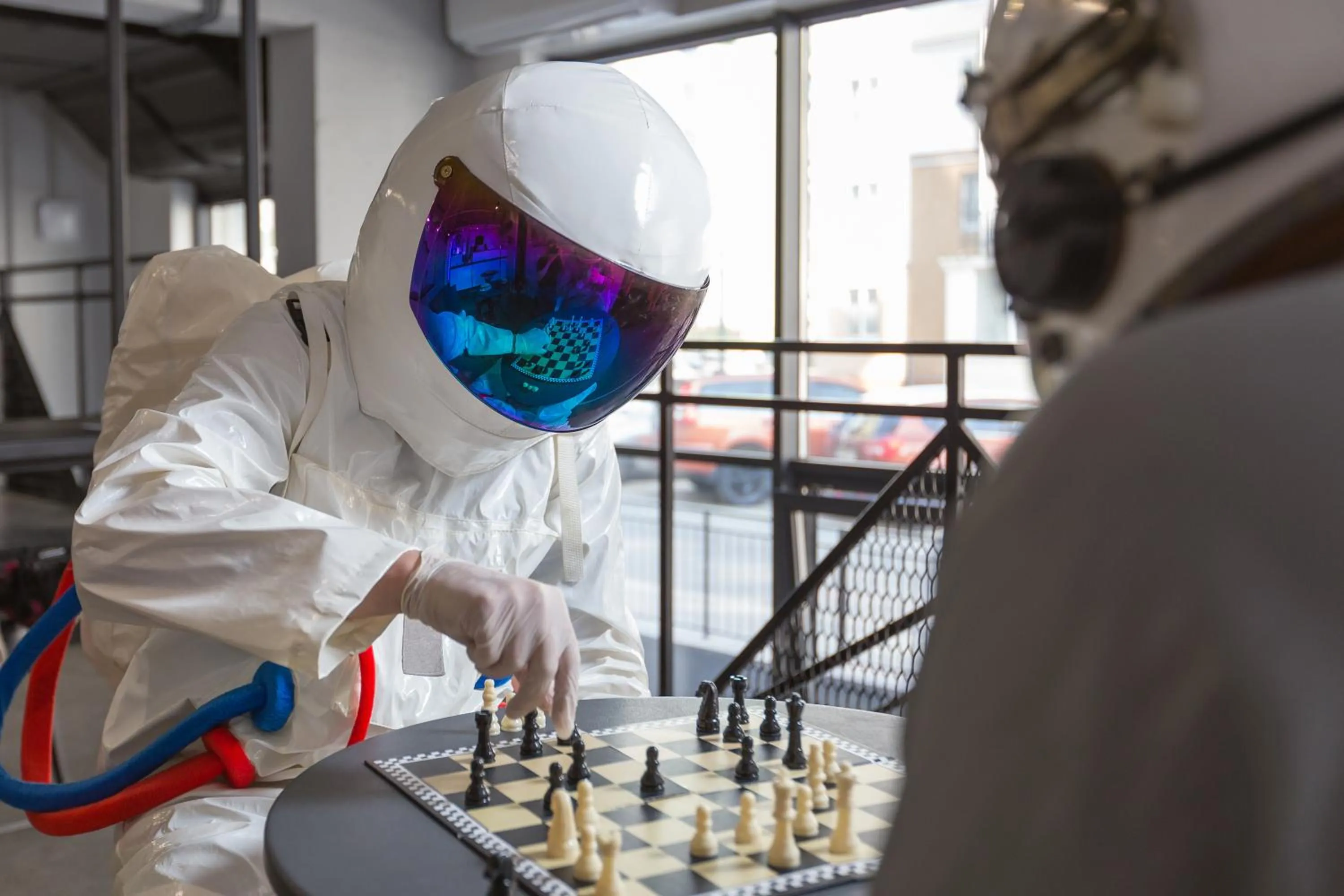 People in Capsule Hotel Constellation 89