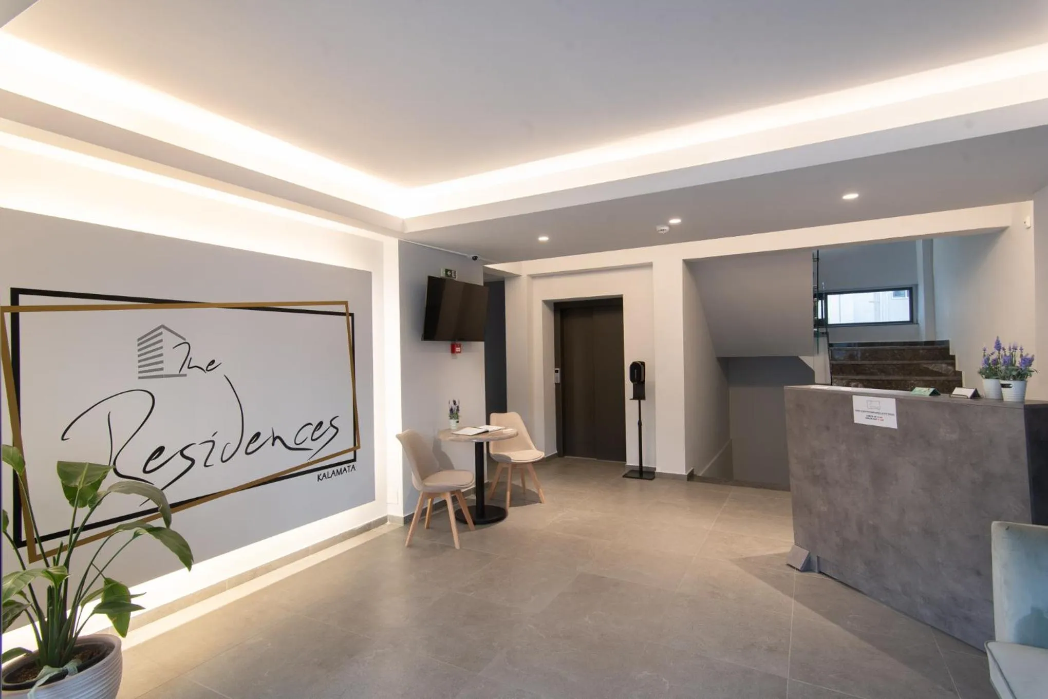 Lobby or reception in The Residences Kalamata