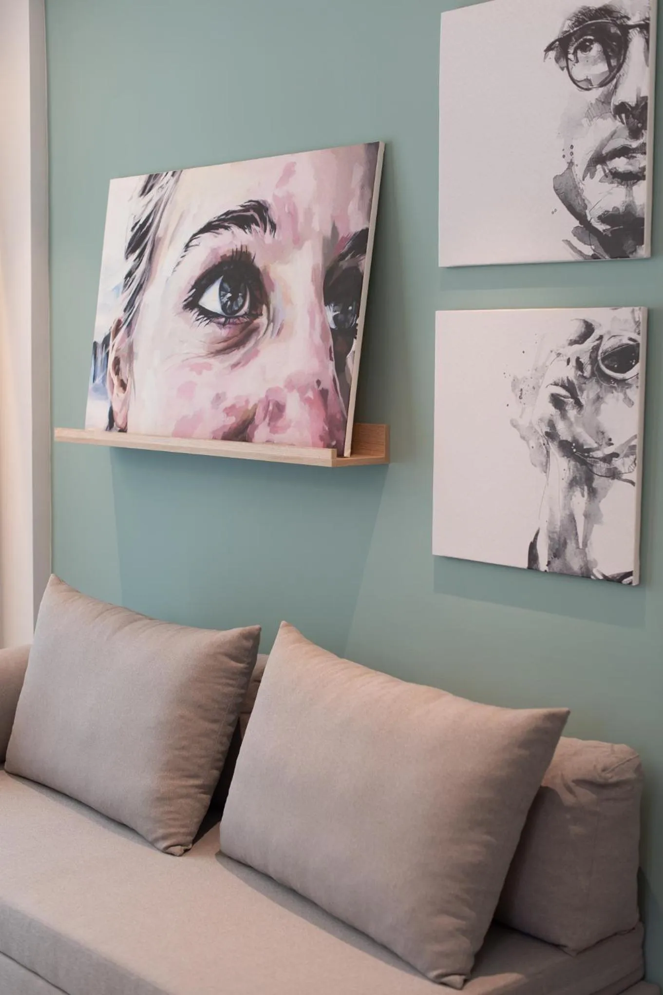 Decorative detail in The Residences Kalamata