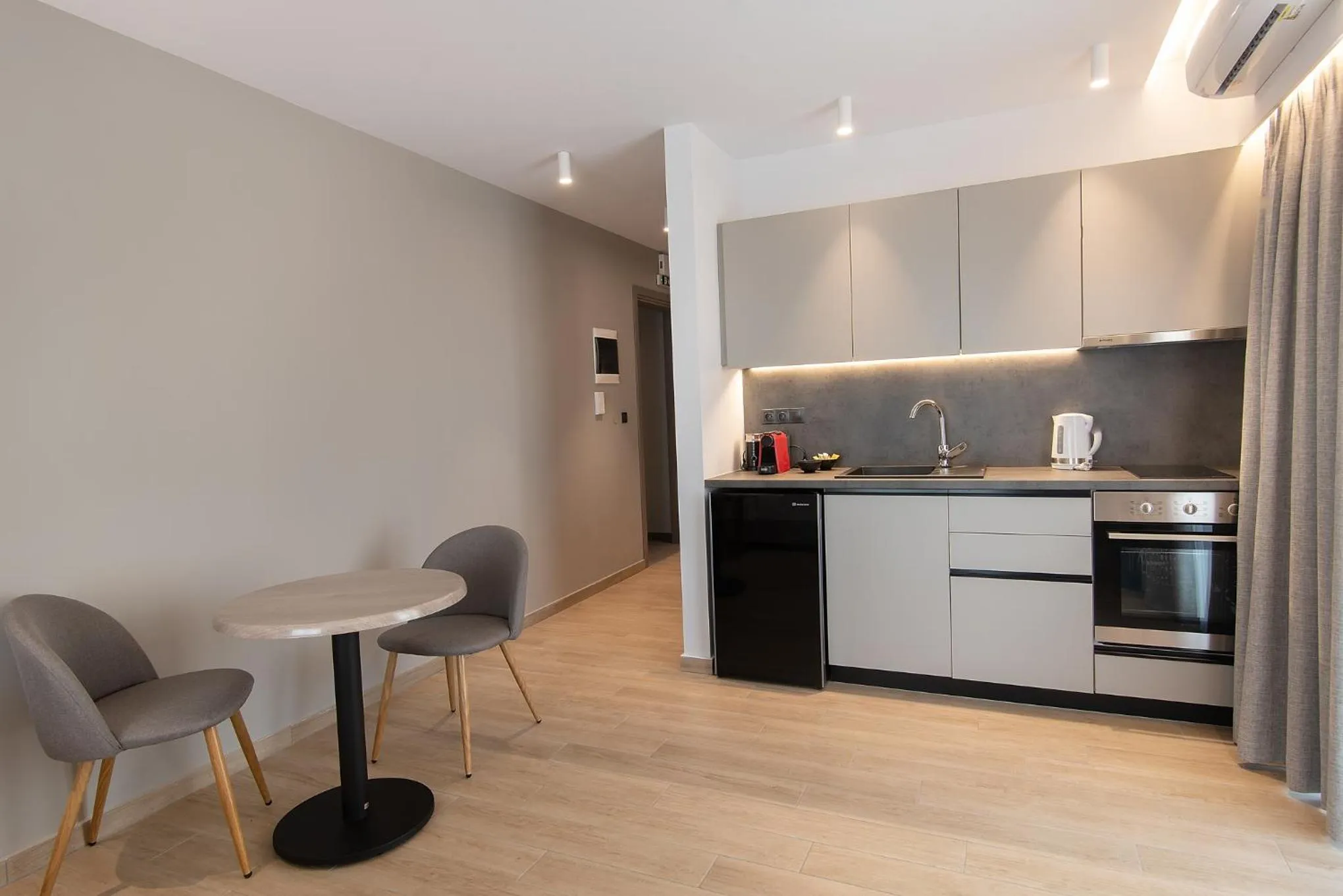 Seating area in The Residences Kalamata