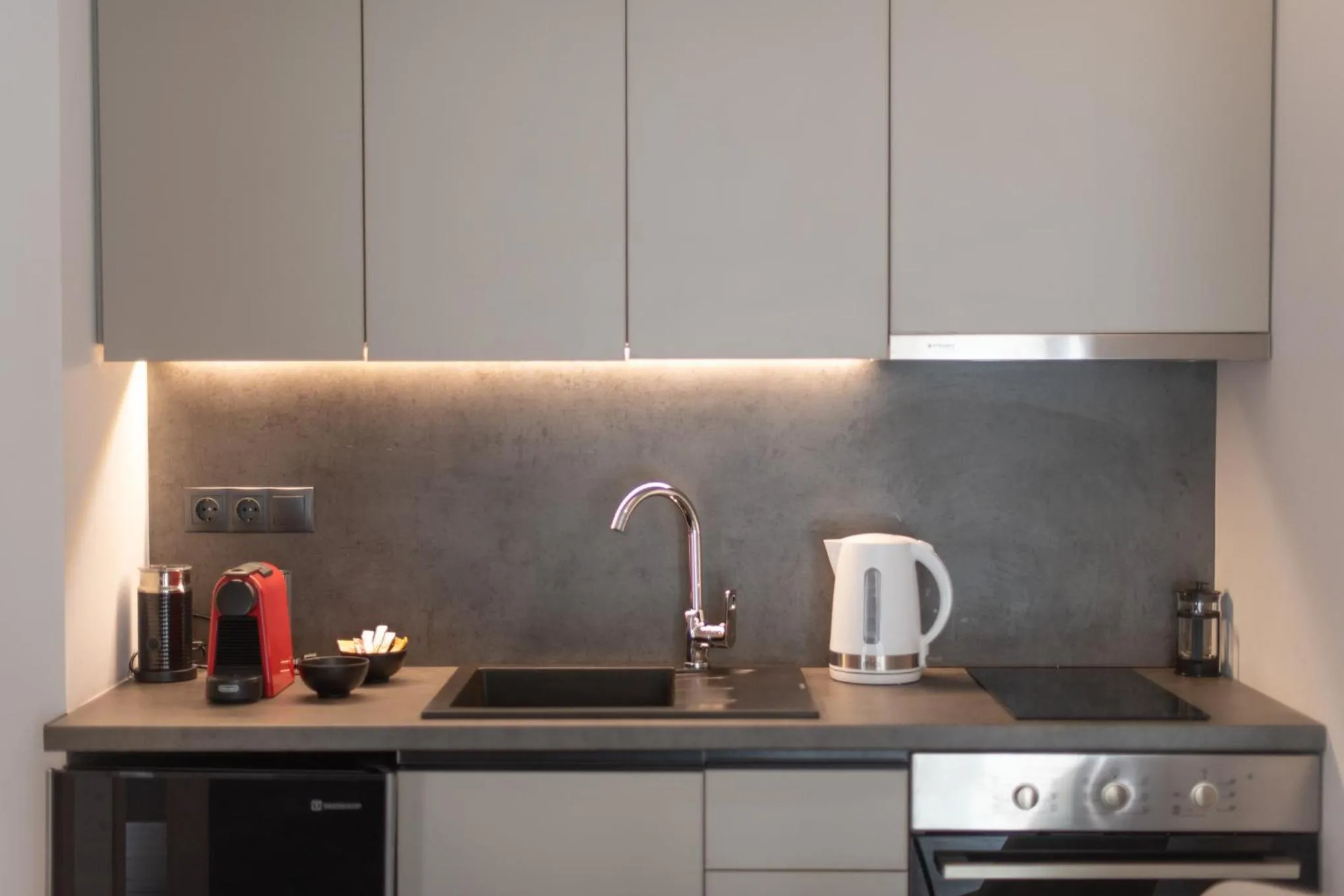 Kitchen or kitchenette in The Residences Kalamata