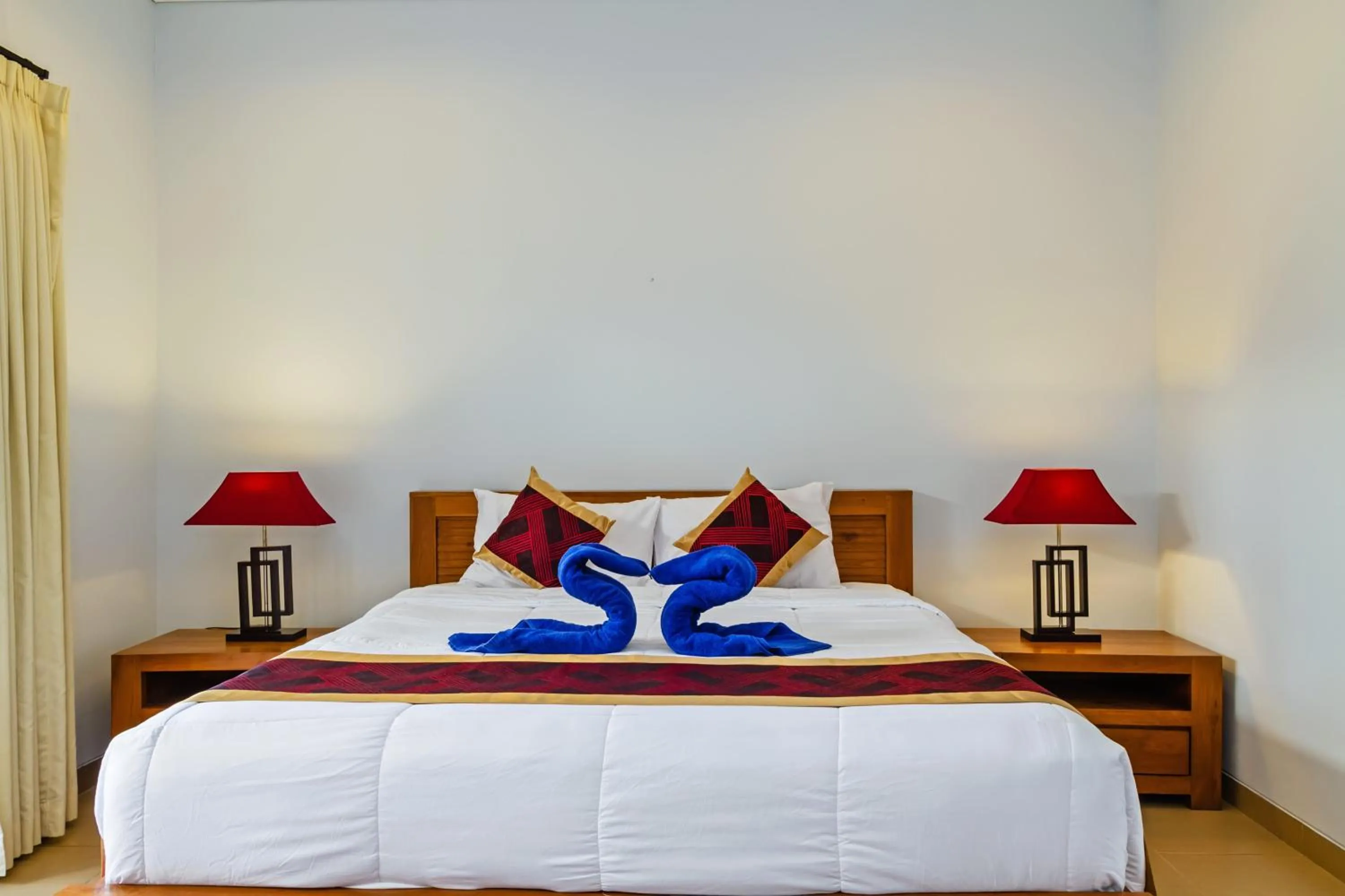 Bed in Pulau Villa Canggu