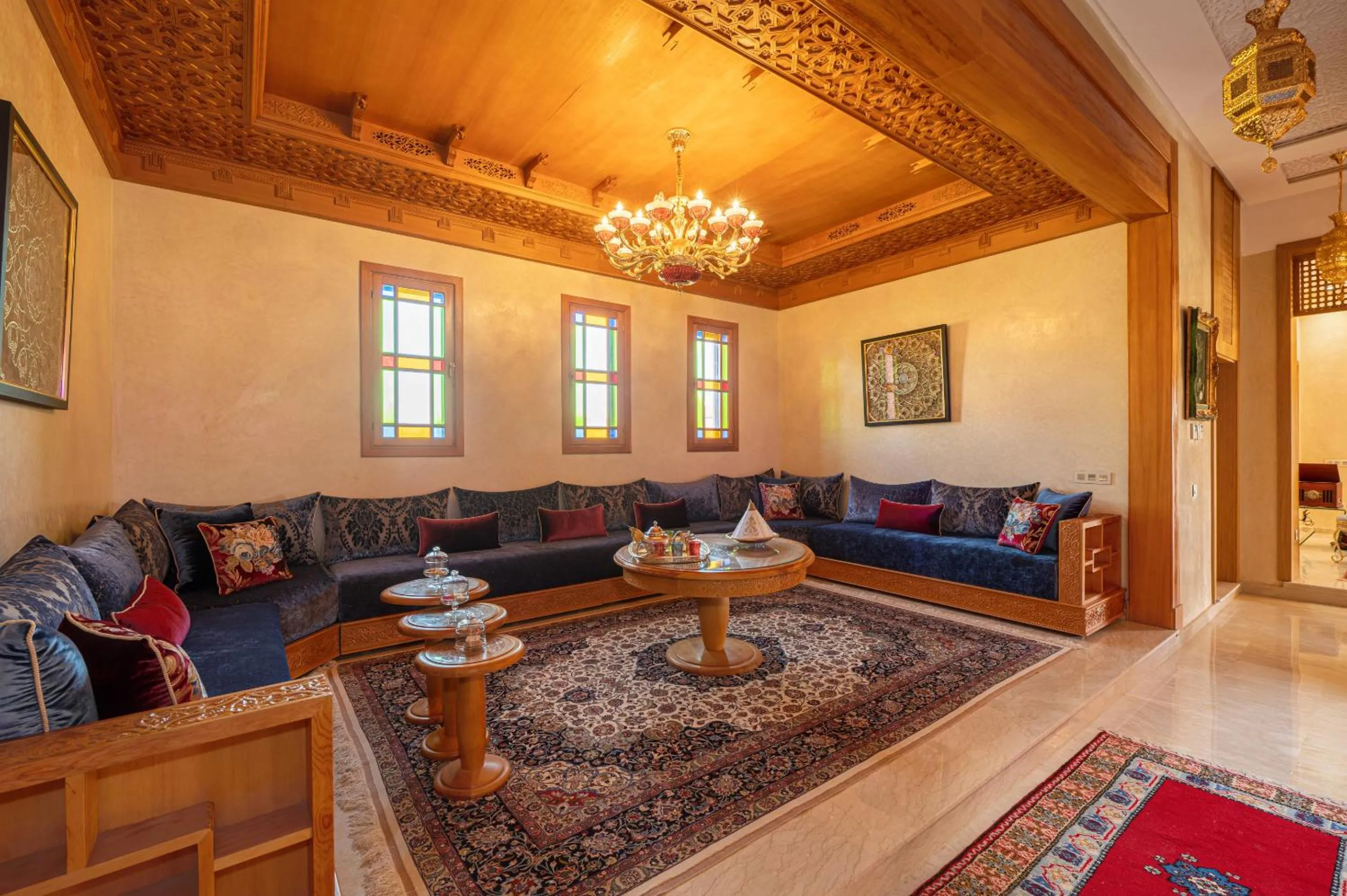 Living room in Villa Dar Laila