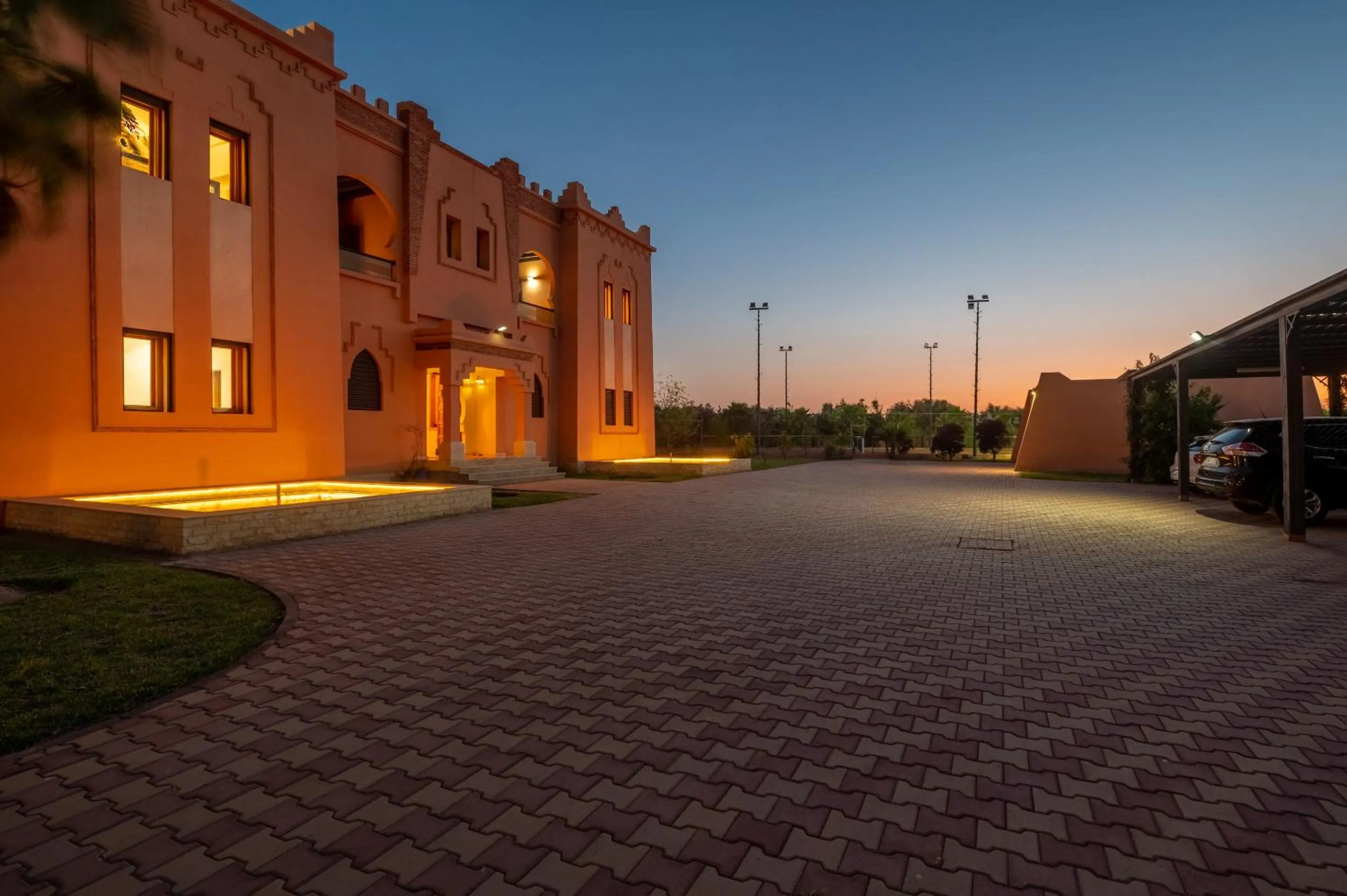 Parking in Villa Dar Laila