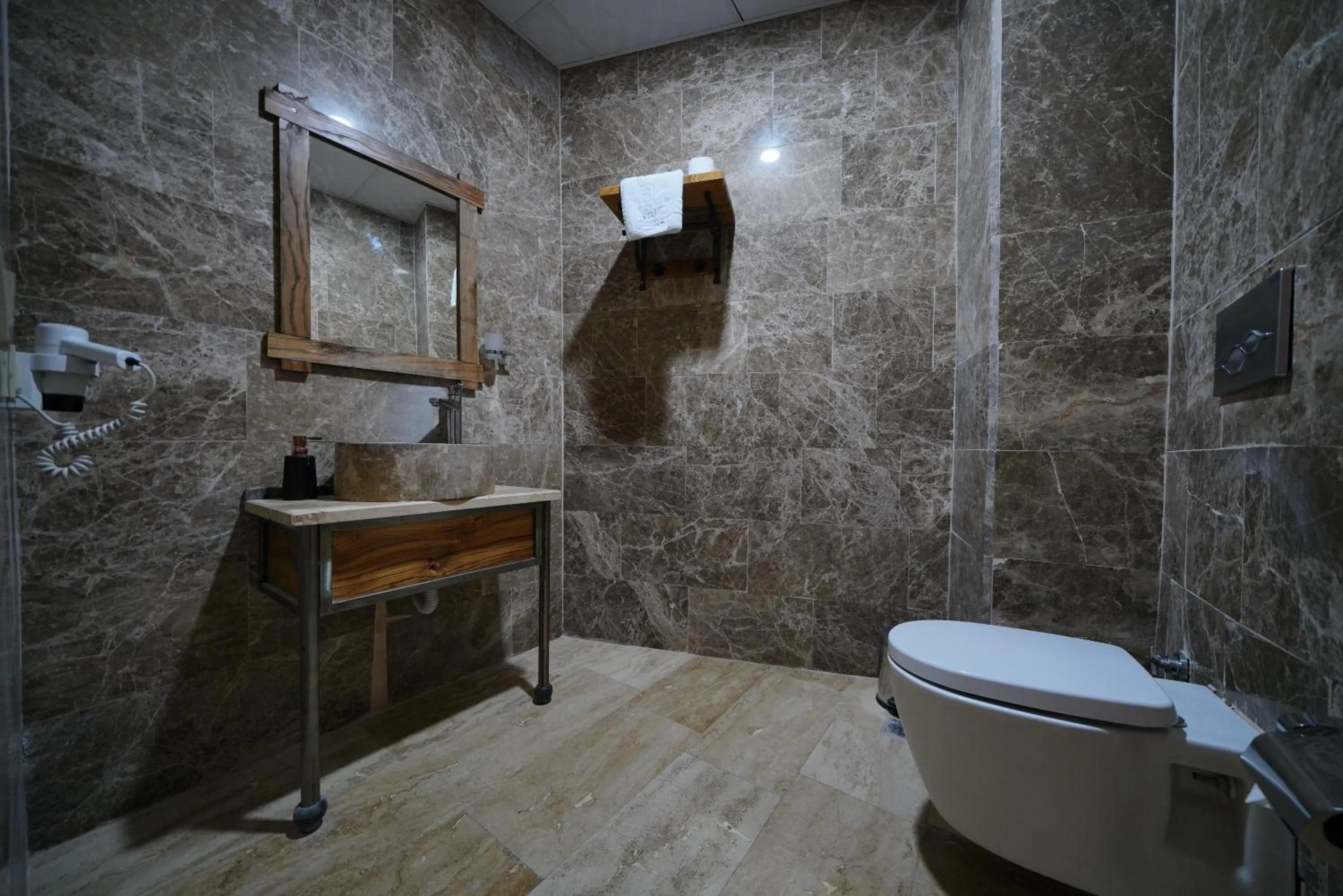 Toilet in Göreme Cave Lodge