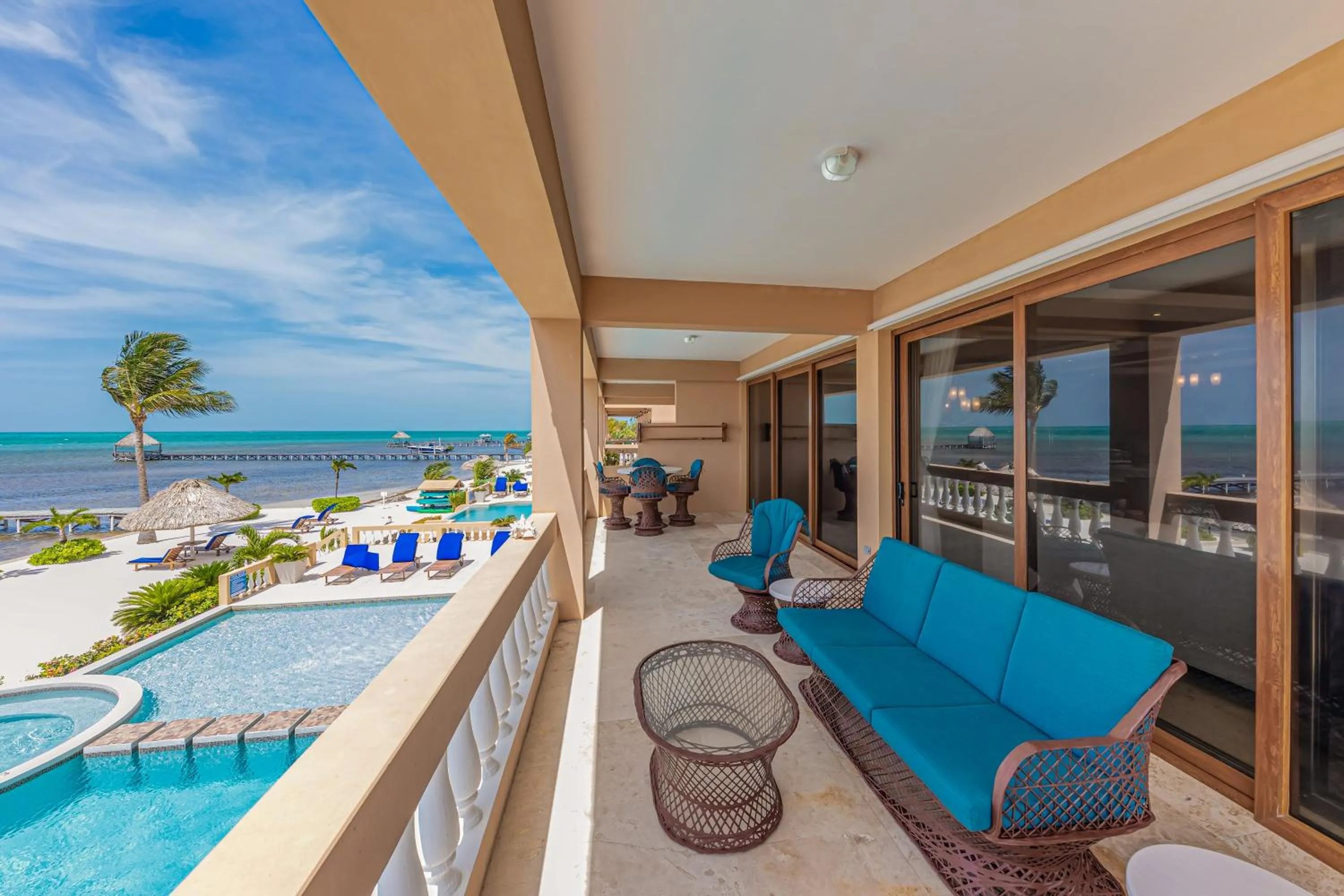 Balcony/Terrace in Hol Chan Reef Resort & Villas