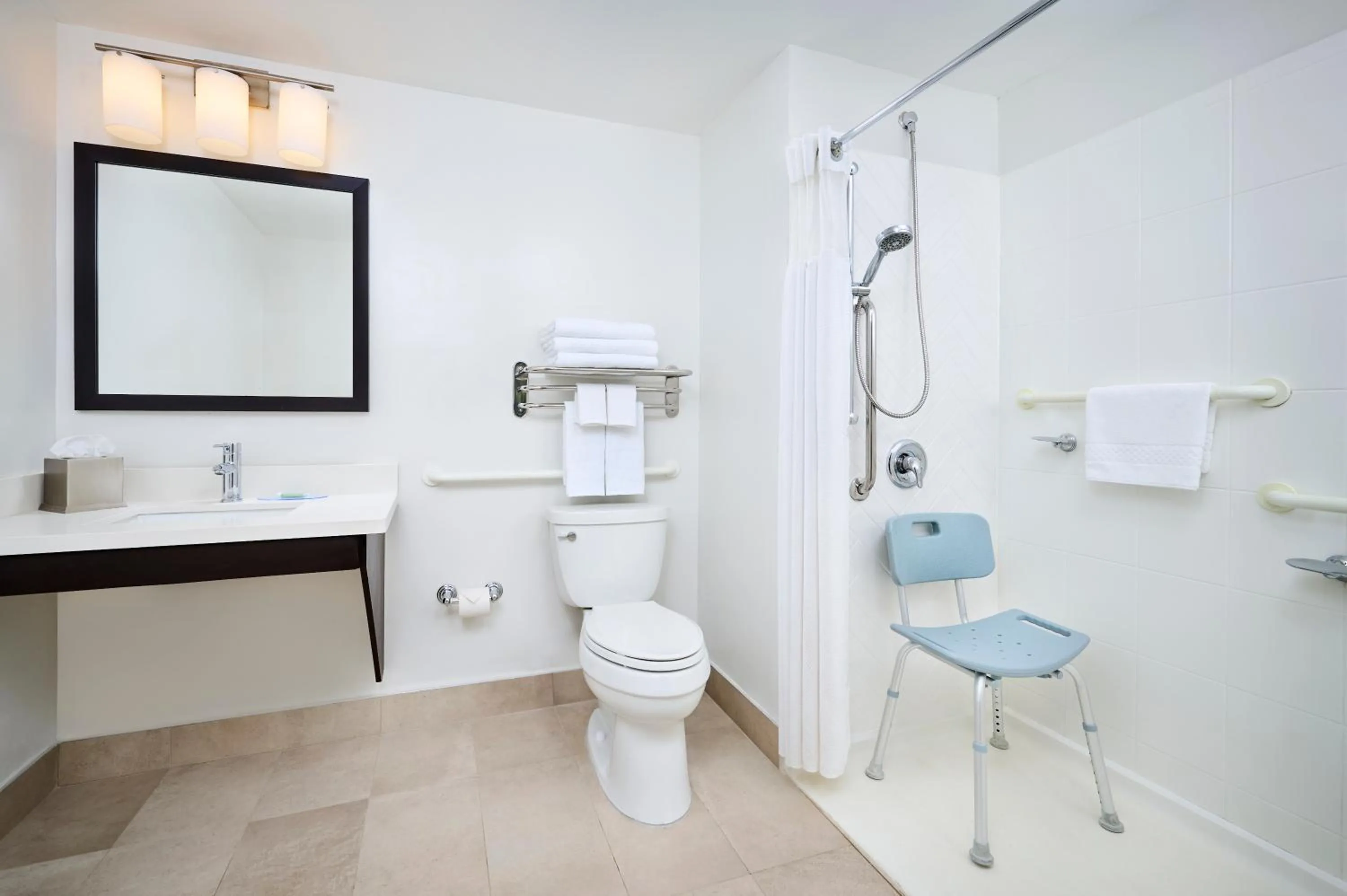 Toilet in TownePlace Suites by Marriott Mississauga-Airport Corporate Centre