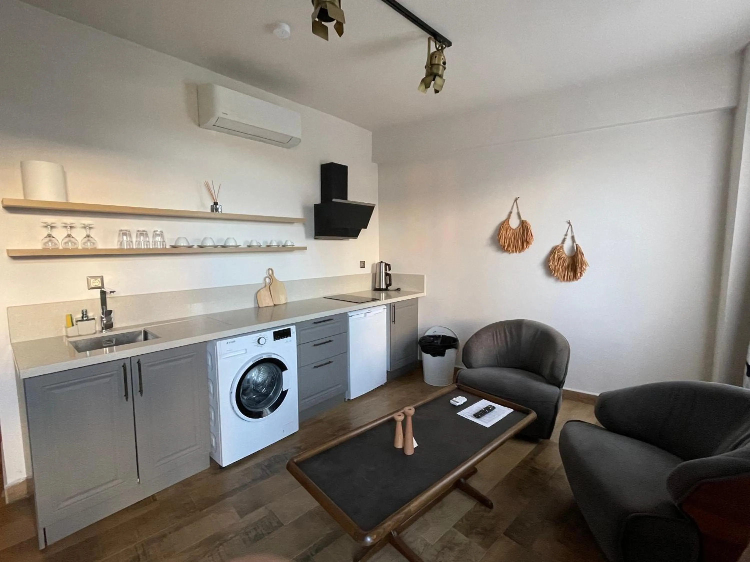 Kitchen or kitchenette in Oikos Bozcaada