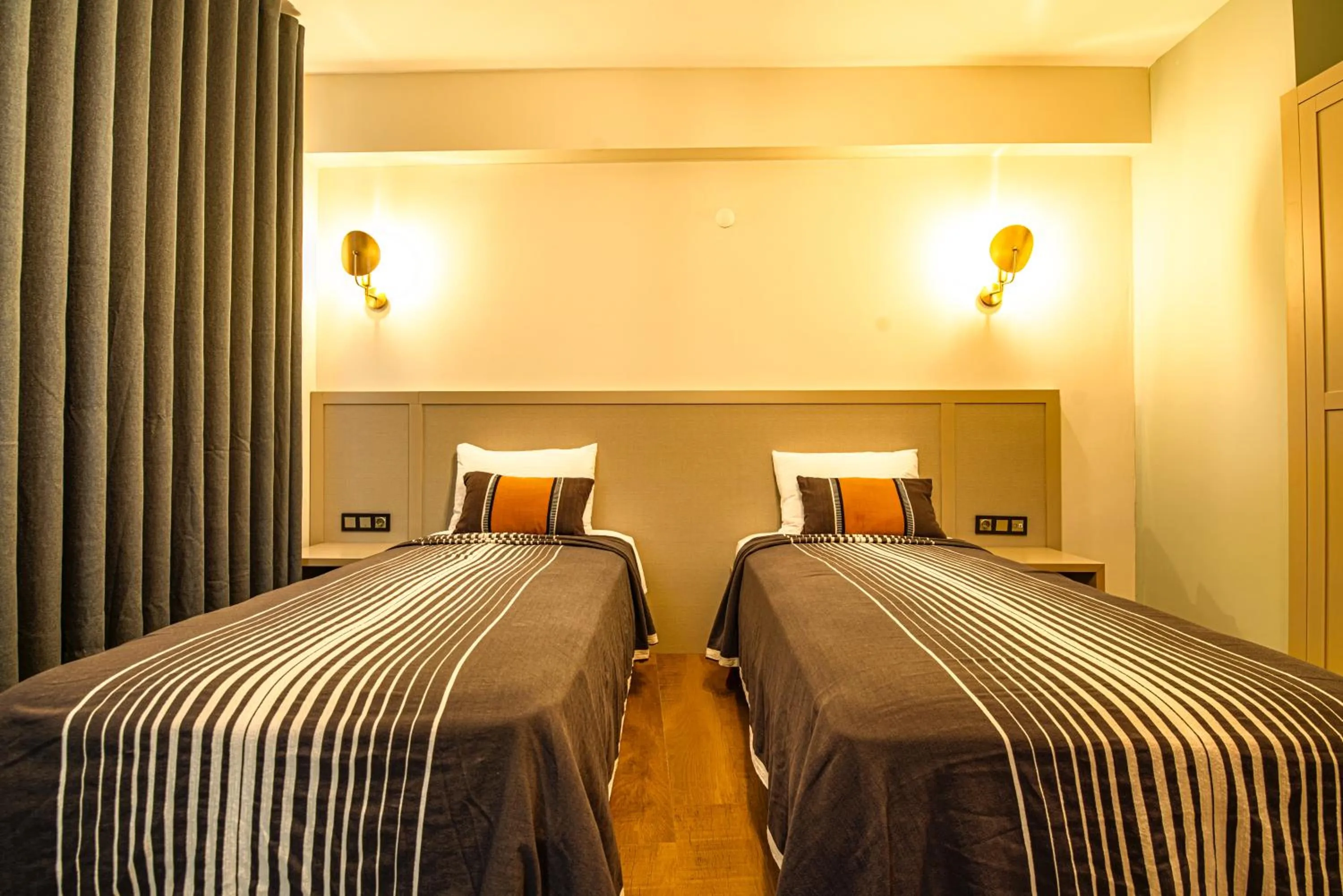 Bedroom, Bed in Oikos Bozcaada