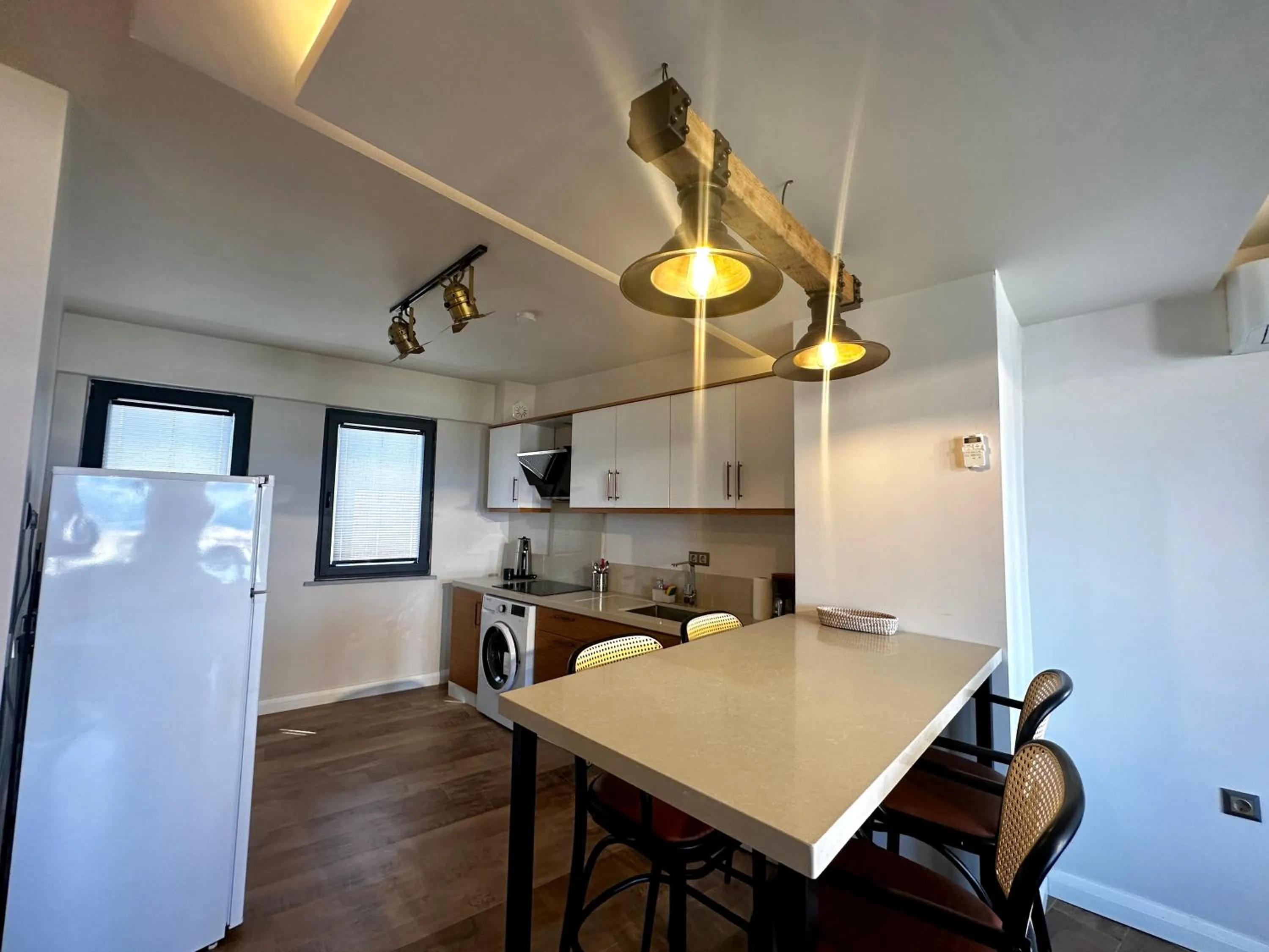 Kitchen or kitchenette in Oikos Bozcaada