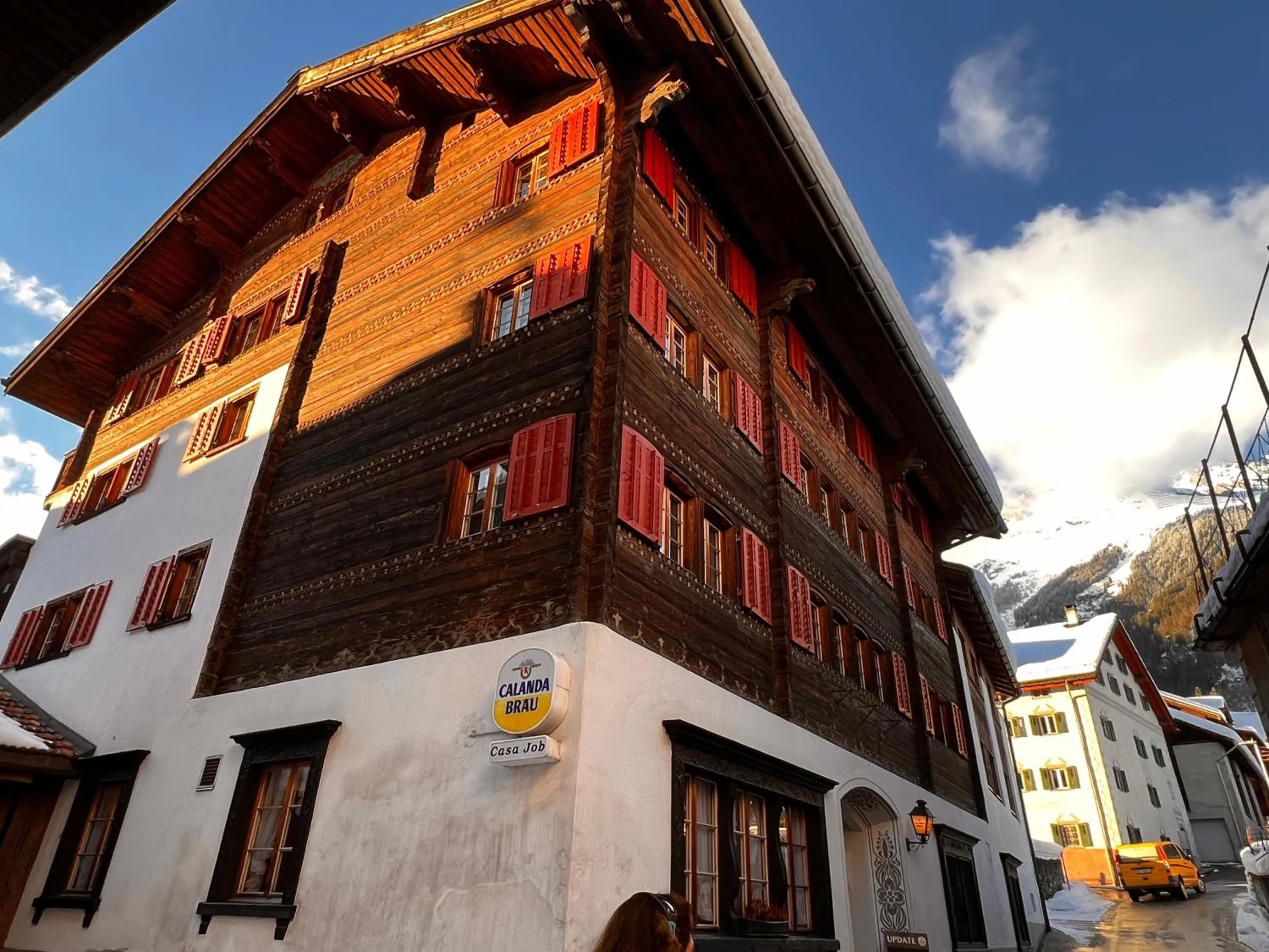 Property building in Casa Job - Gasthaus - Sauna, Whirlpool - Trun