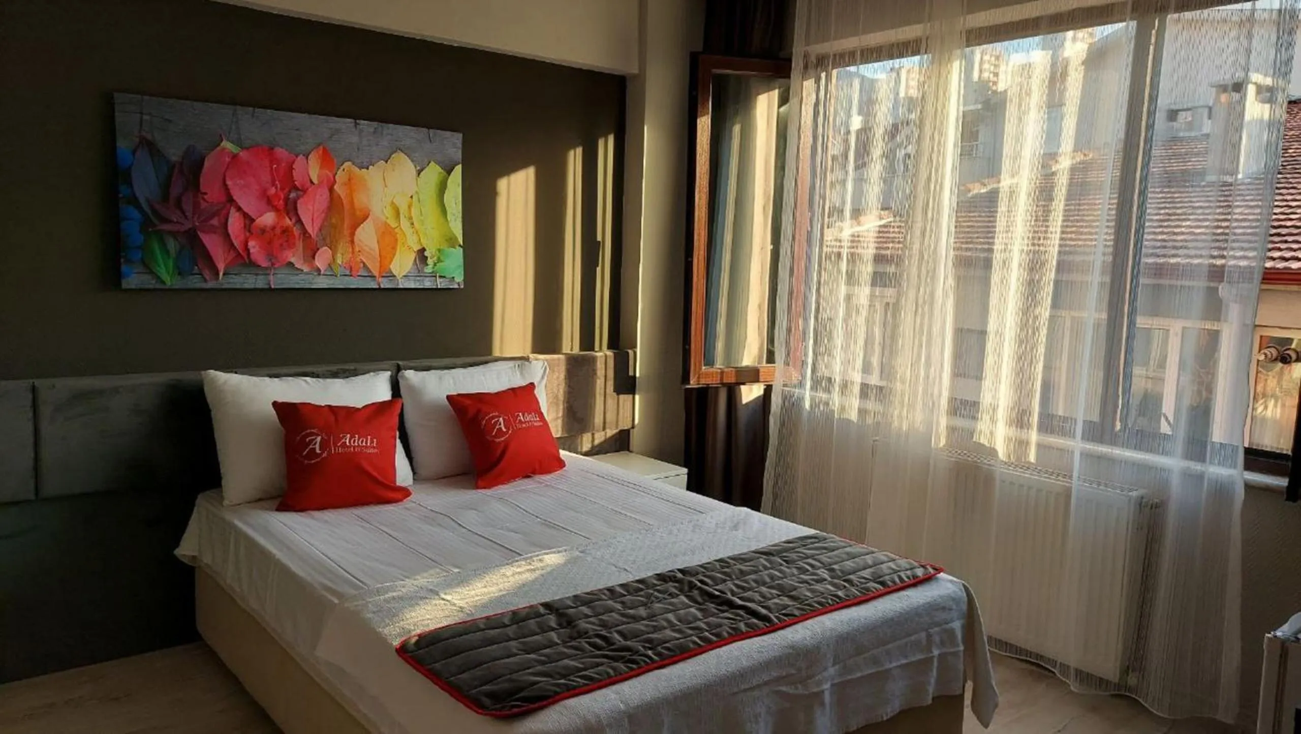 Bed in Adalı Hotel & Suites