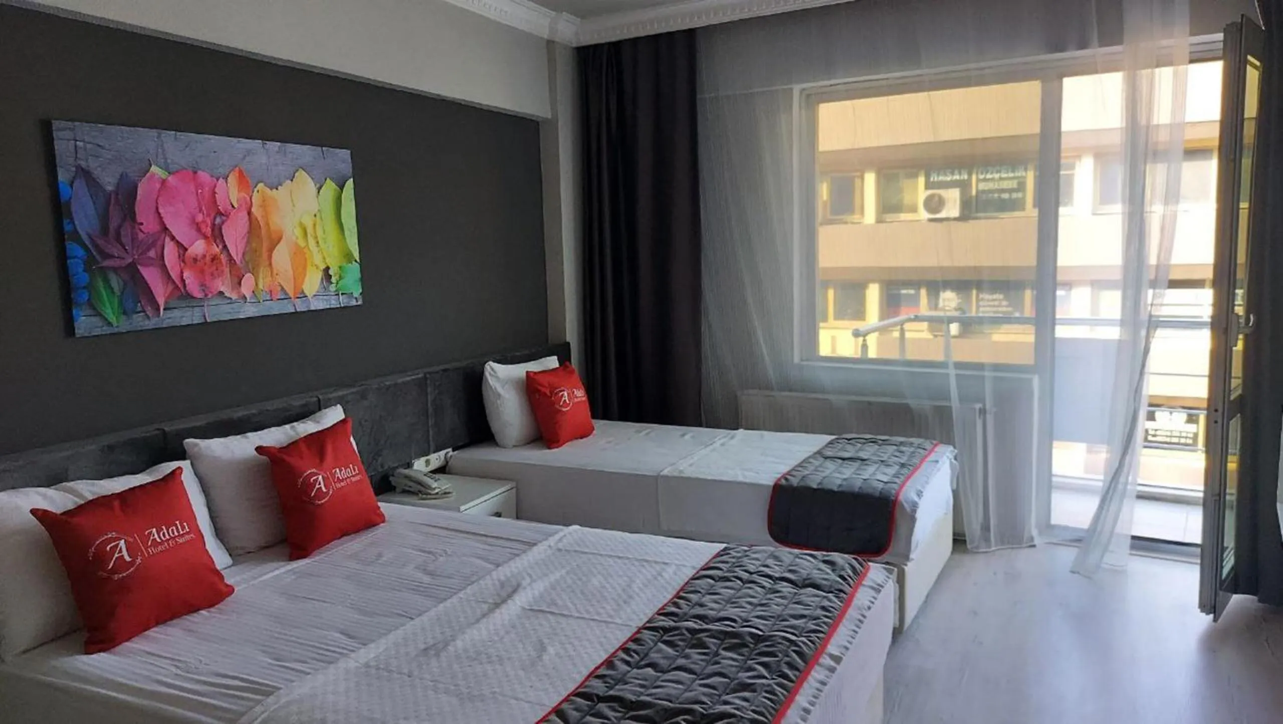 Bed in Adalı Hotel & Suites