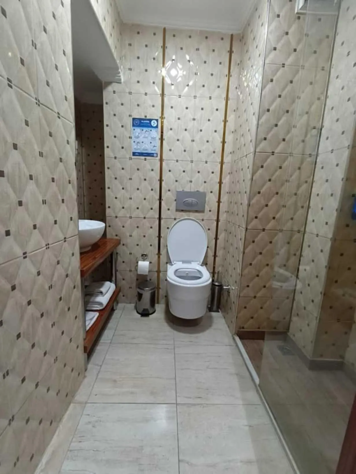 Shower in Adalı Hotel & Suites