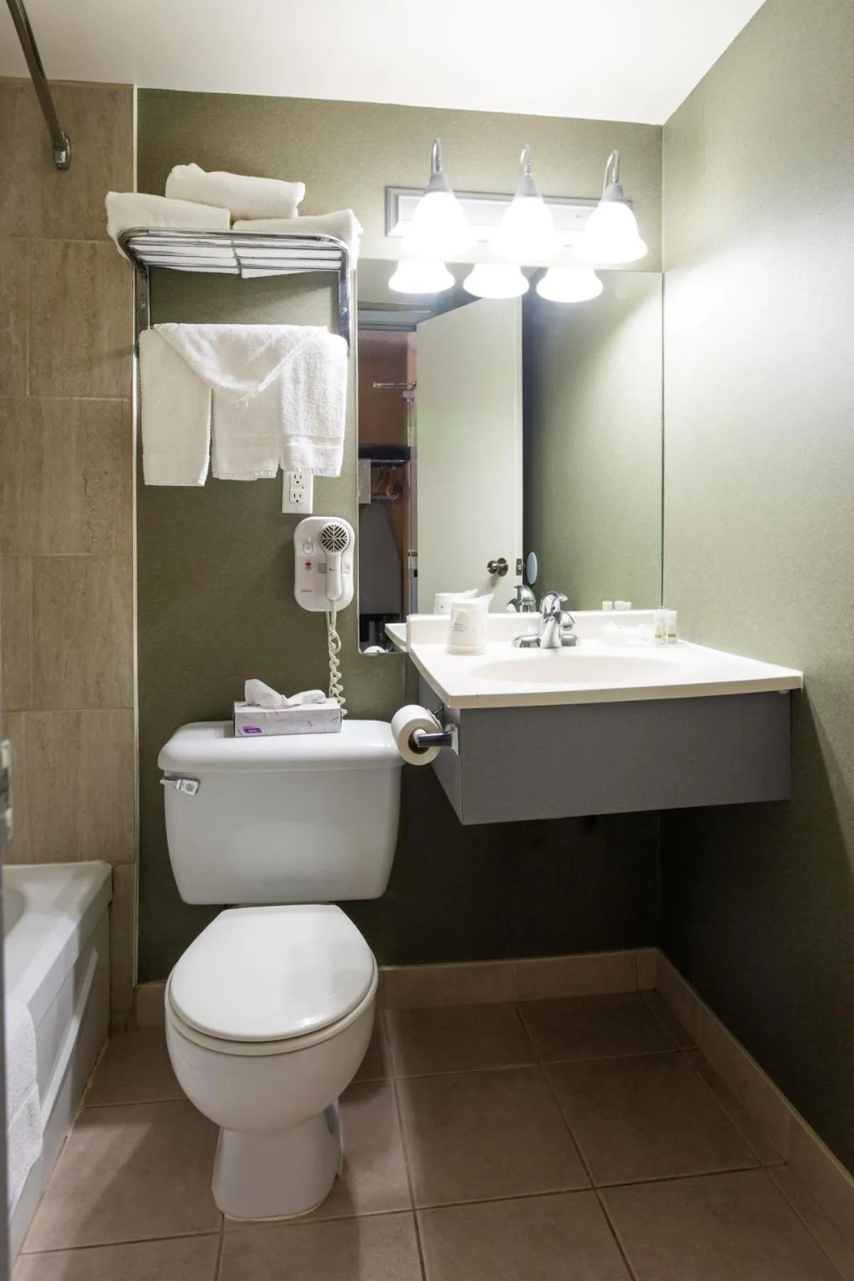 Toilet in Days Inn by Wyndham Fallsview