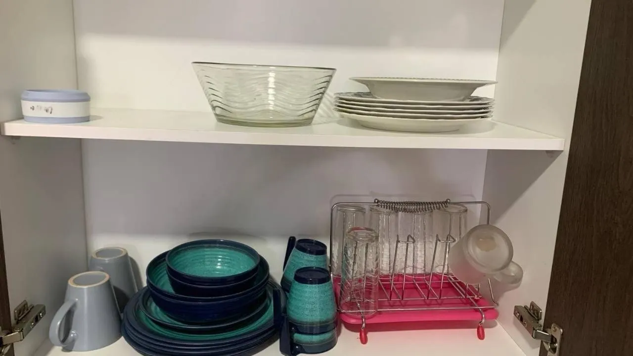 Kitchen or kitchenette in AAIRA Troika Residence,Kota Bharu