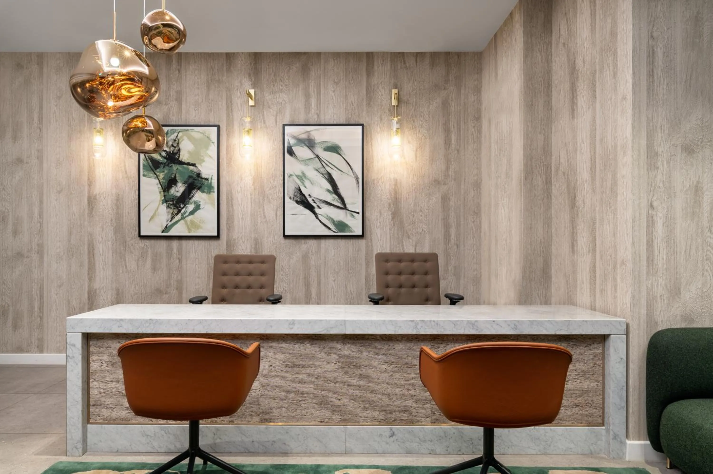 Lobby or reception in The Lincoln Suites