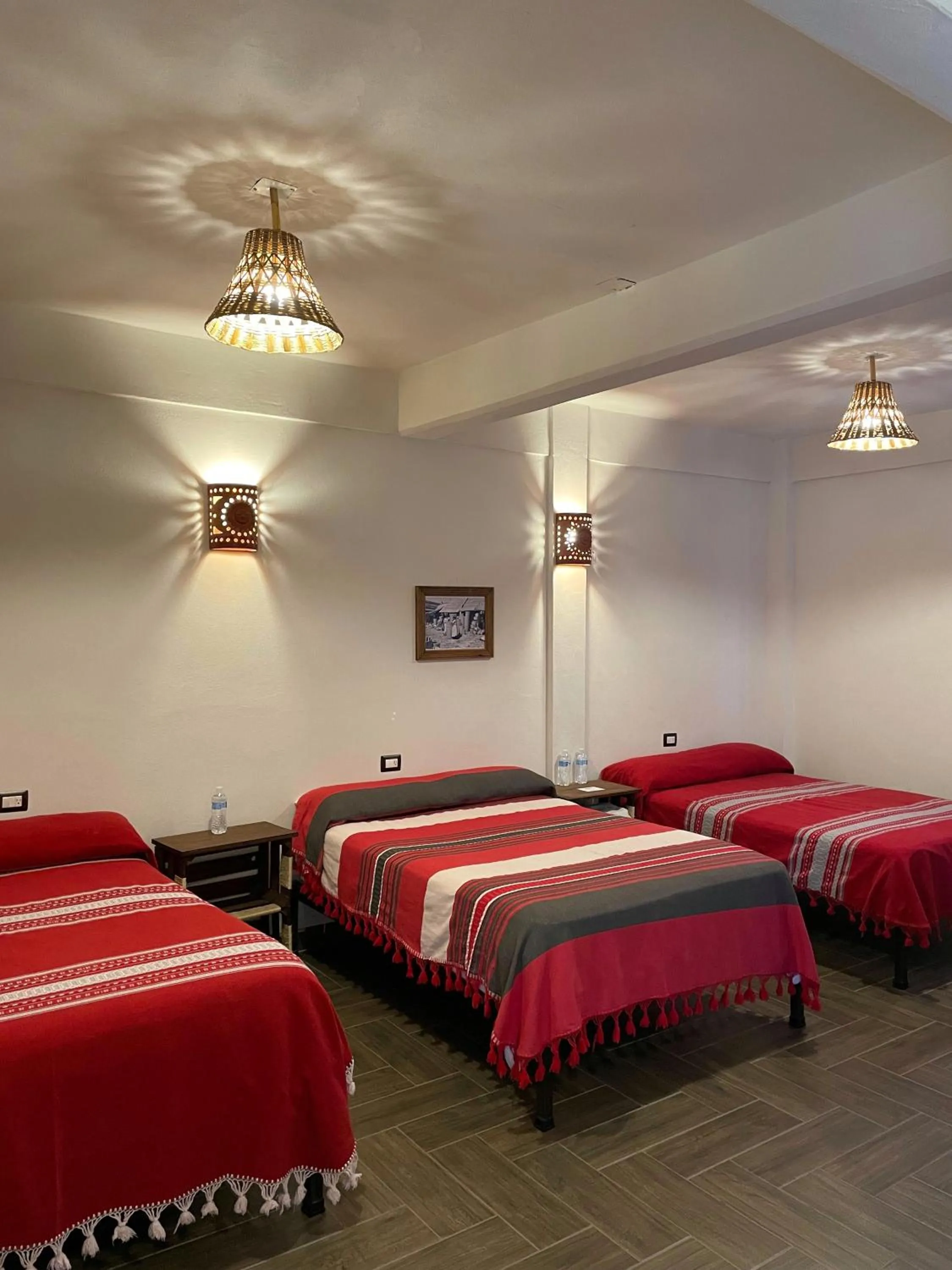 Bed in Hotel Yubazuu