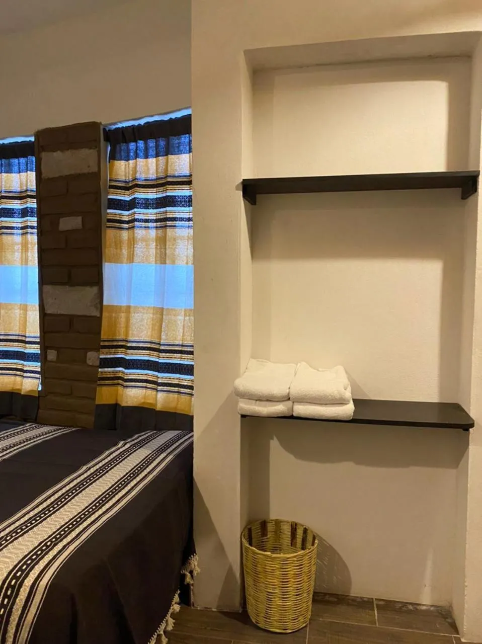 Bed in Hotel Yubazuu