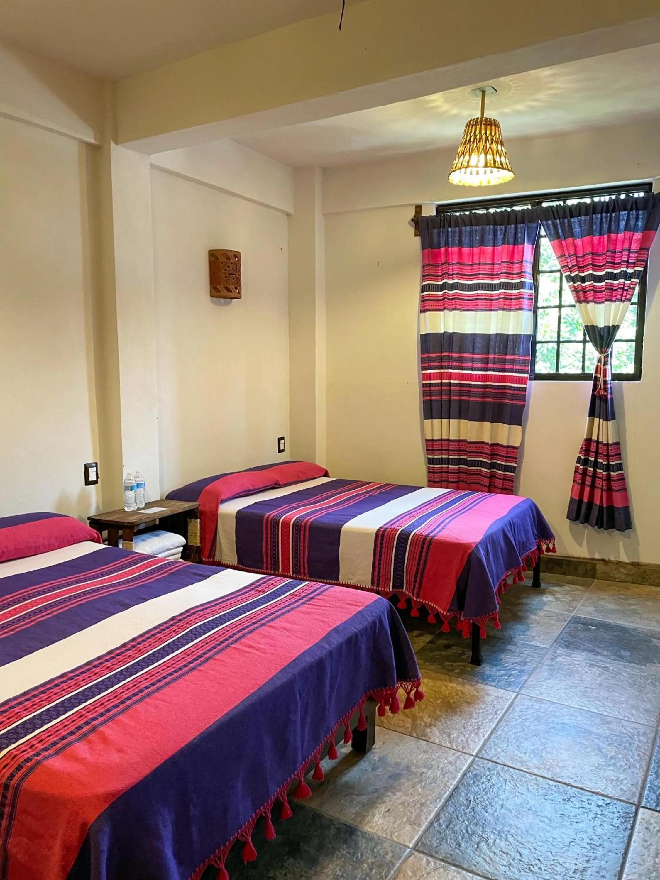 Bed in Hotel Yubazuu