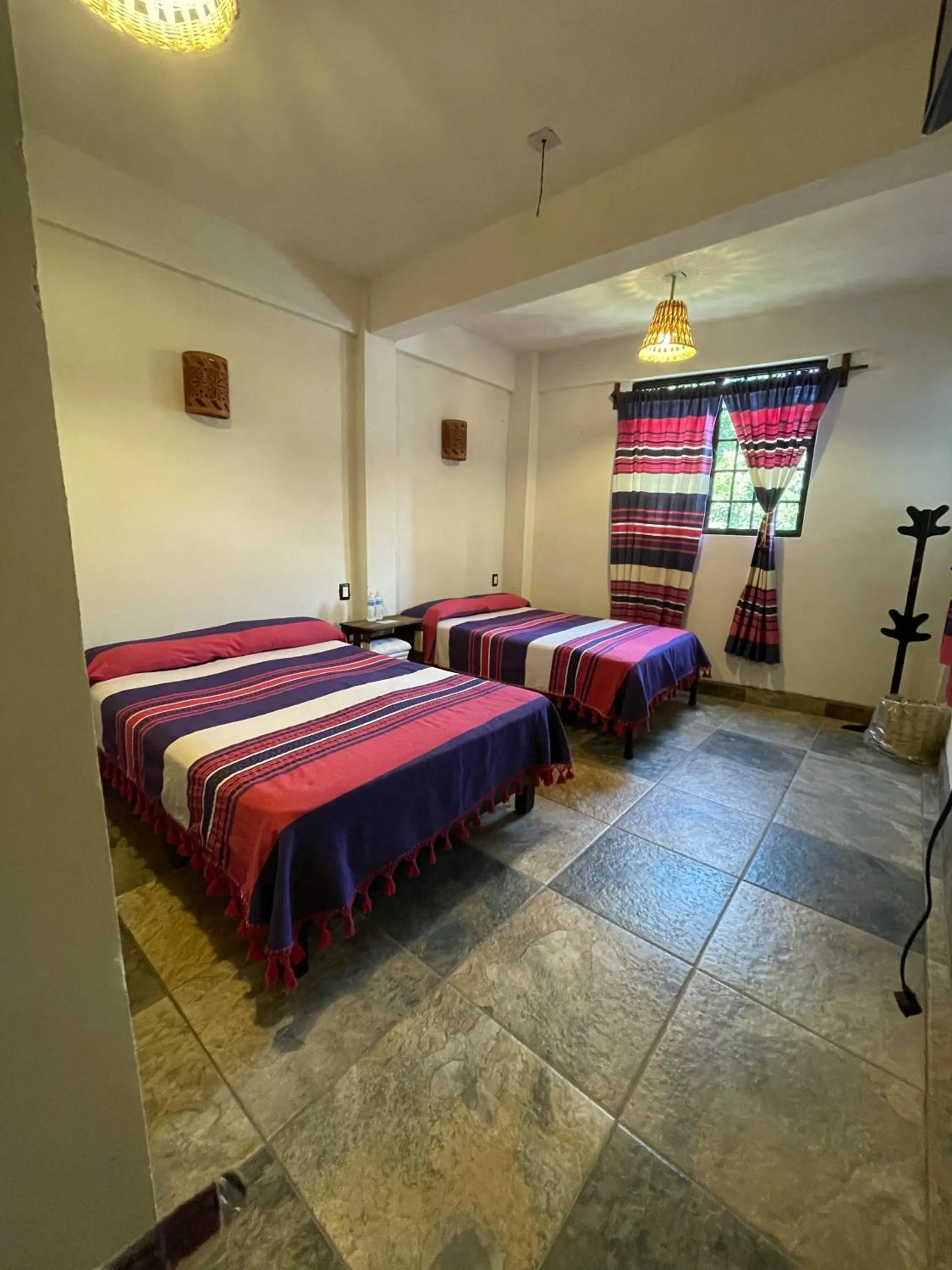 Bed in Hotel Yubazuu