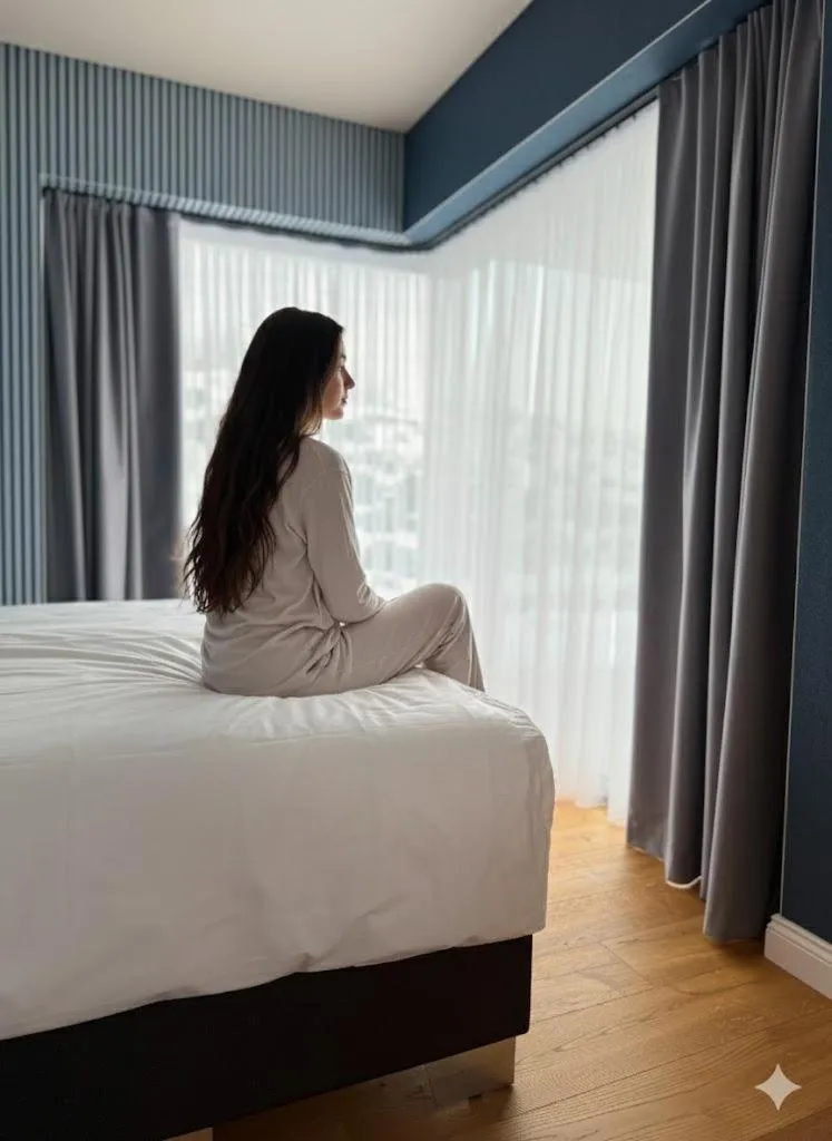 Bed in Villa Tatjana