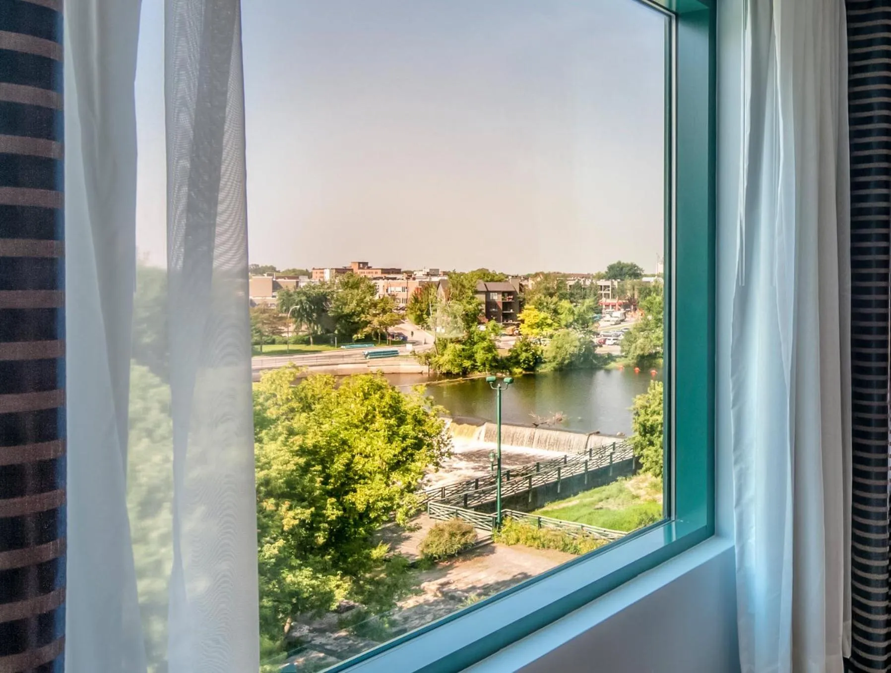 River view in Hôtel Château Joliette