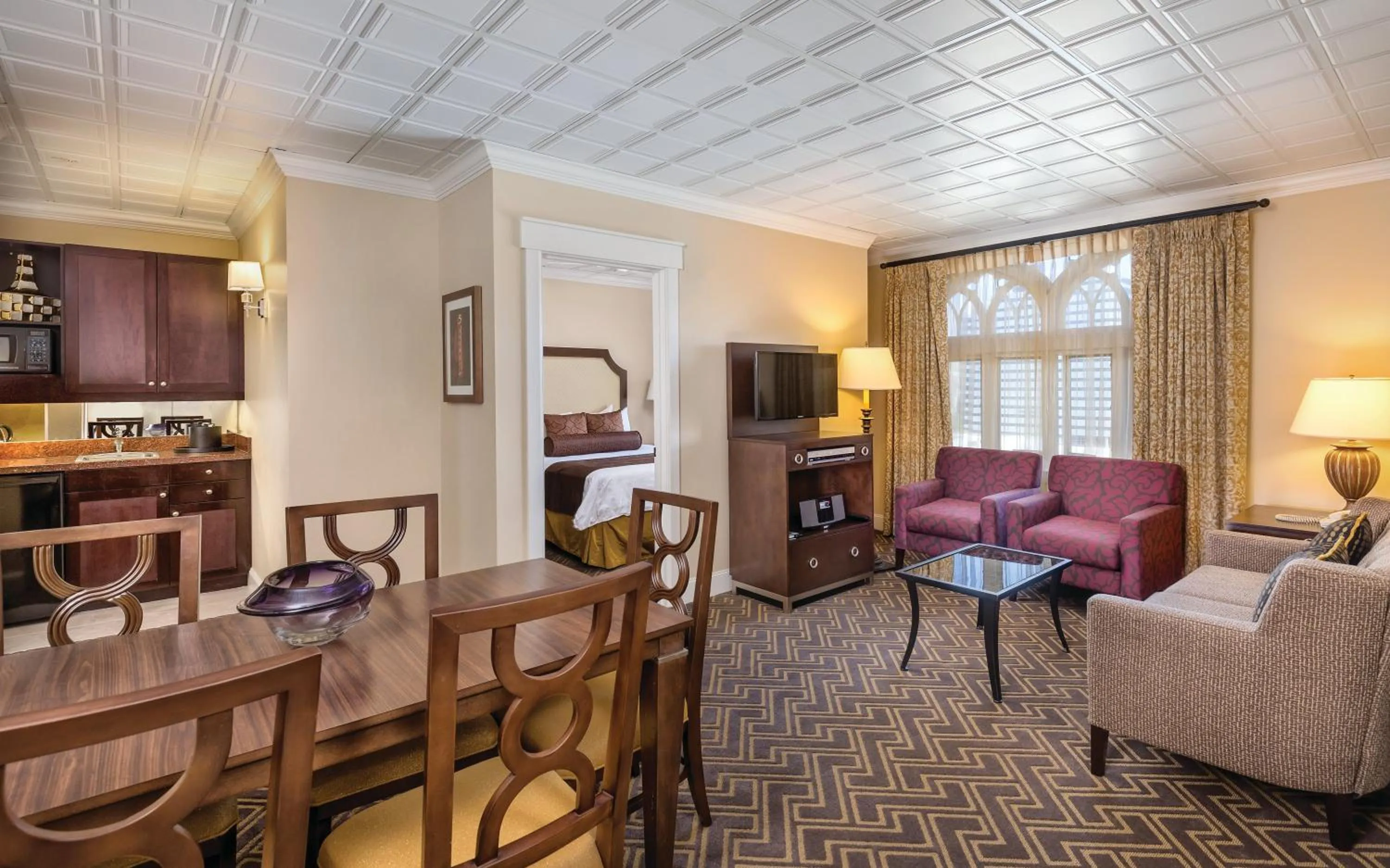 Living room in WorldMark Seattle - The Camlin