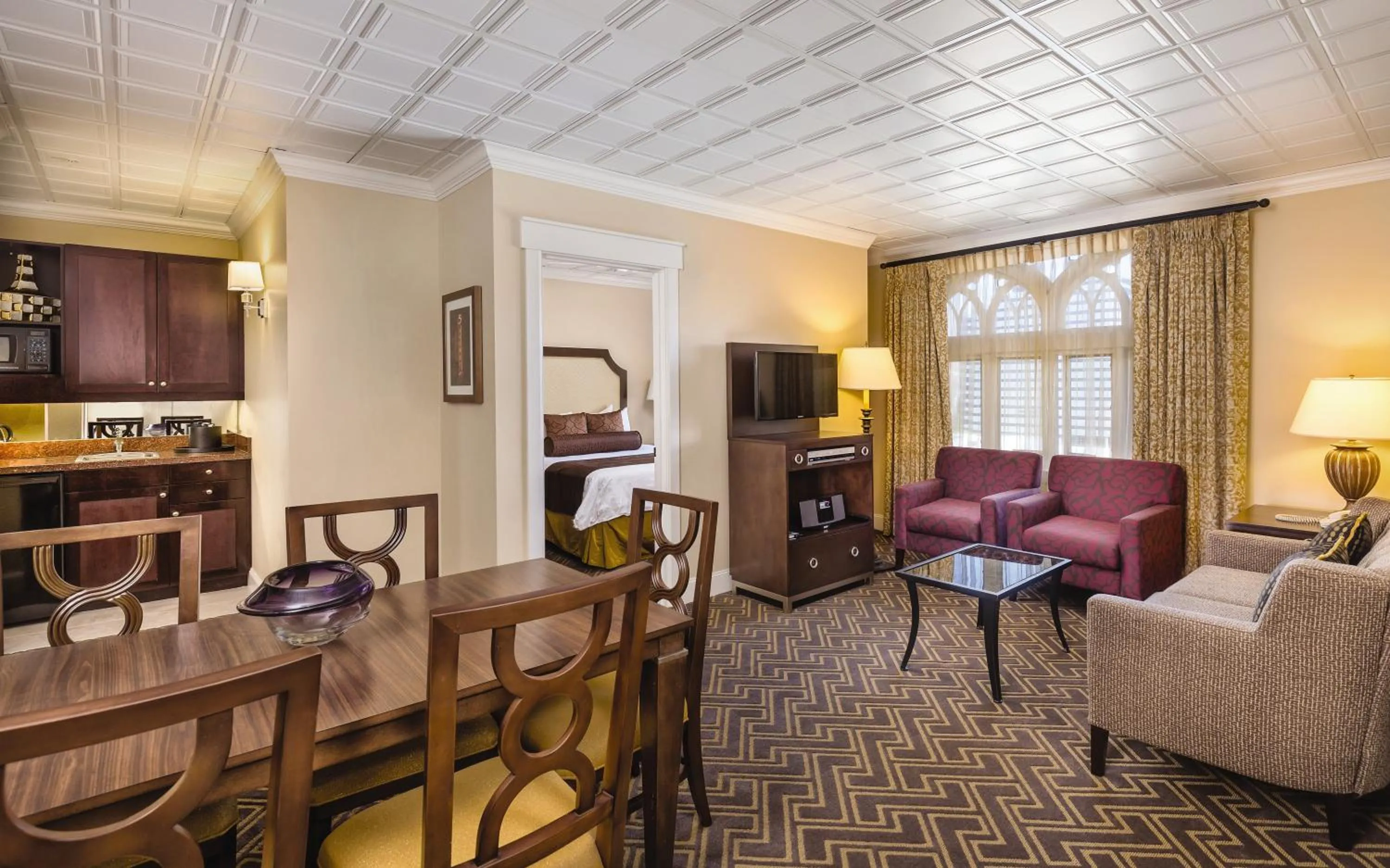 Living room in WorldMark Seattle - The Camlin