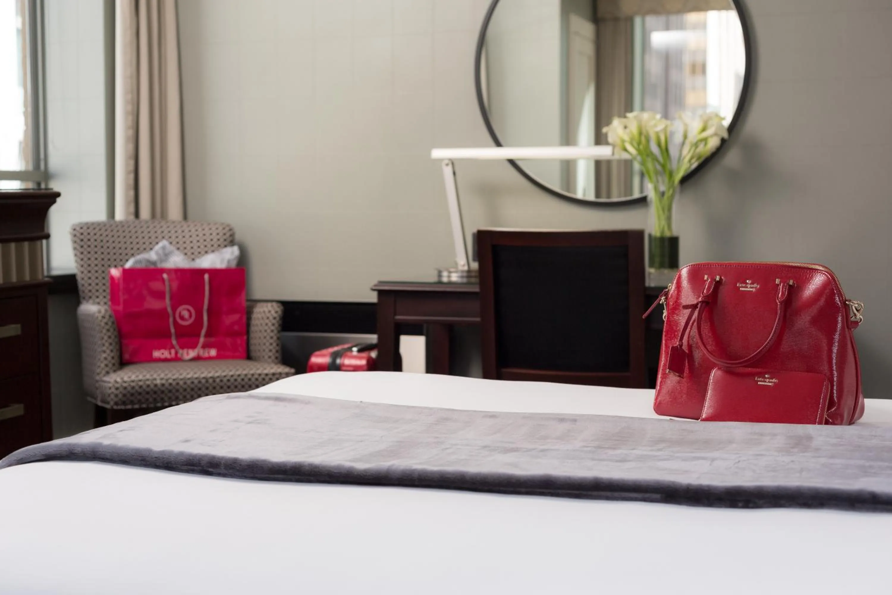 Decorative detail, Bed in The St. Regis Hotel