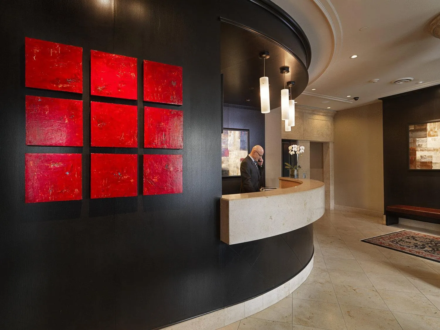 Lobby or reception in The St. Regis Hotel