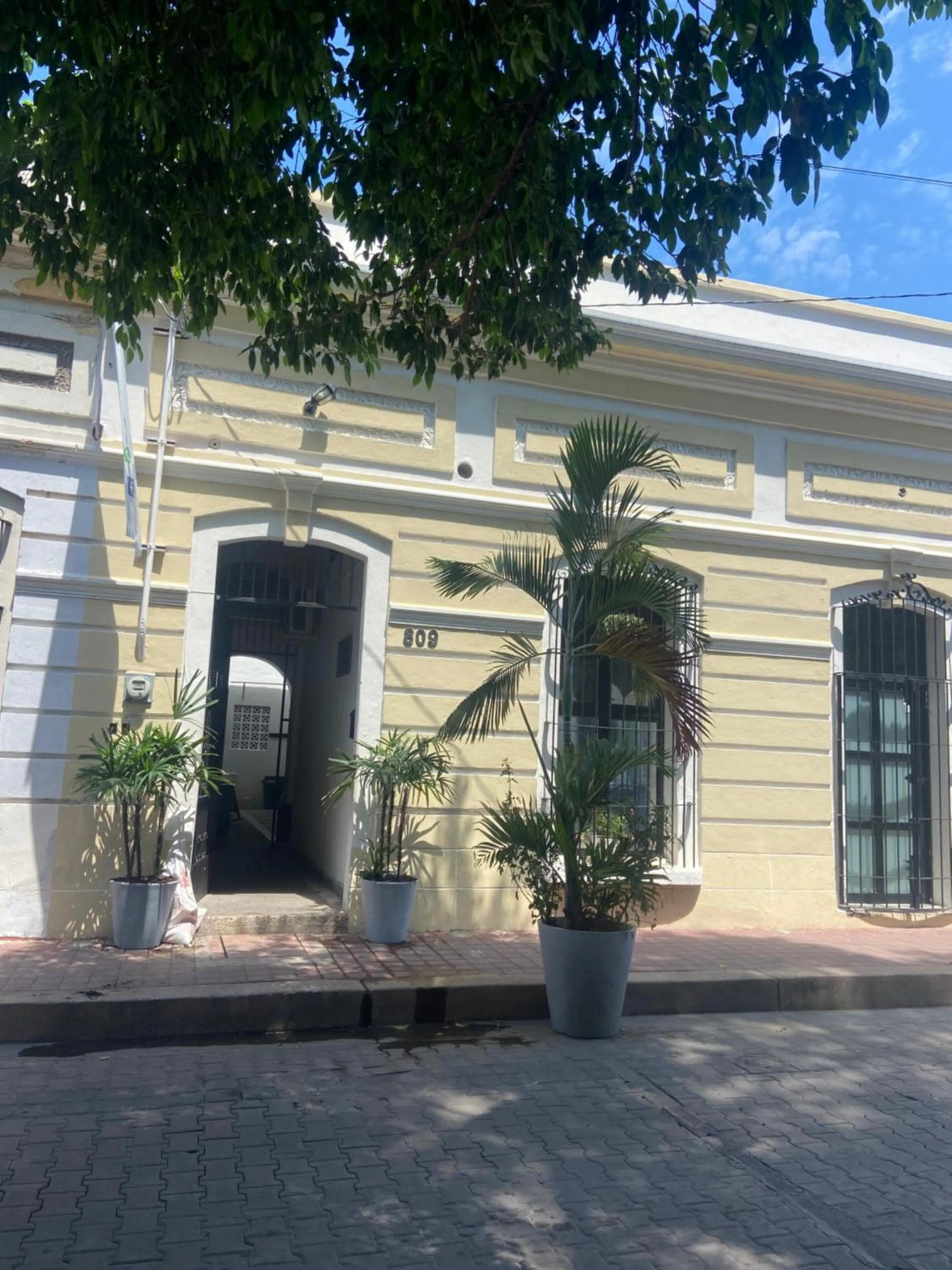 Property building in Hotel Perla Mazatlan