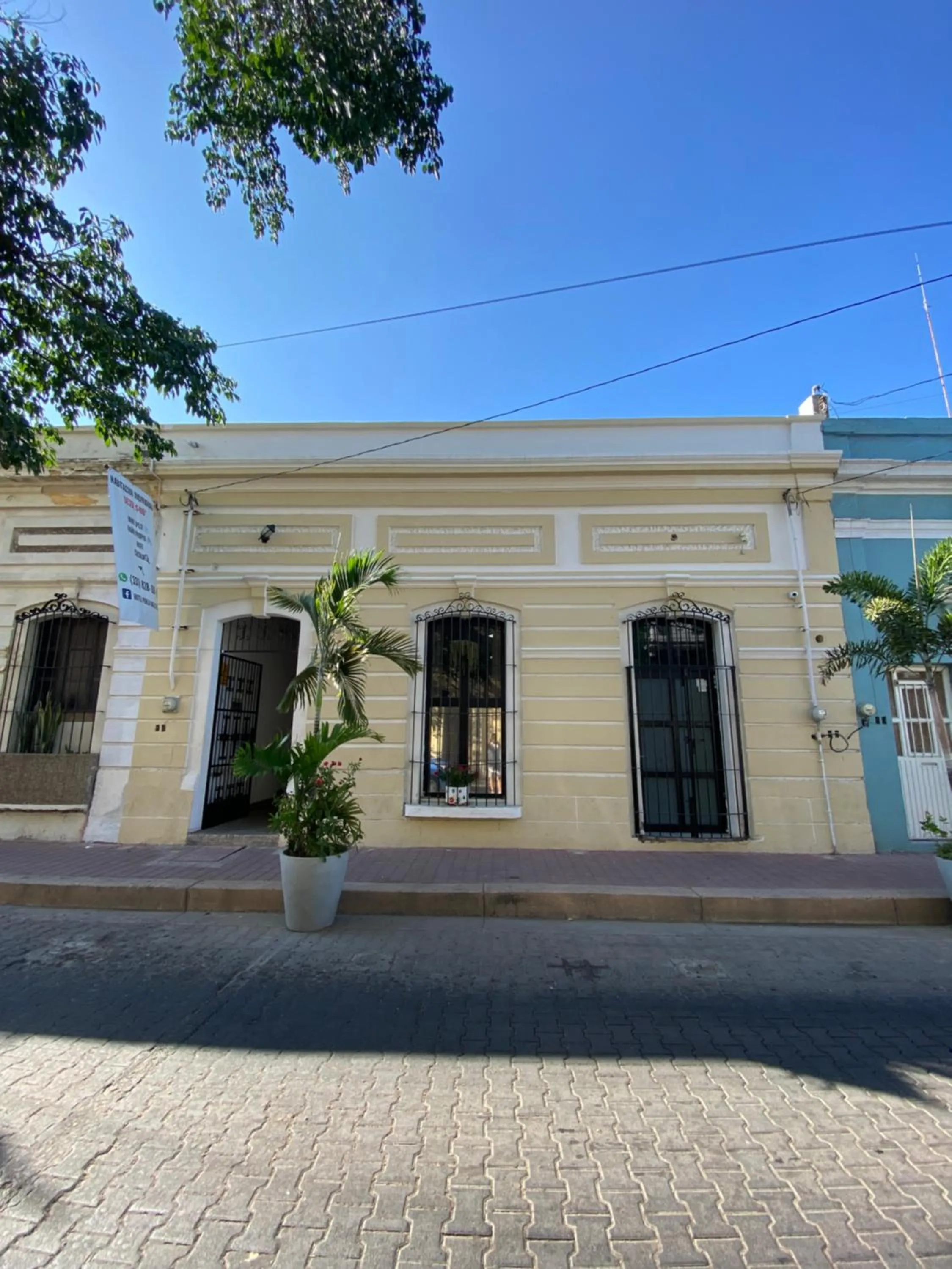 Property building in Hotel Perla Mazatlan
