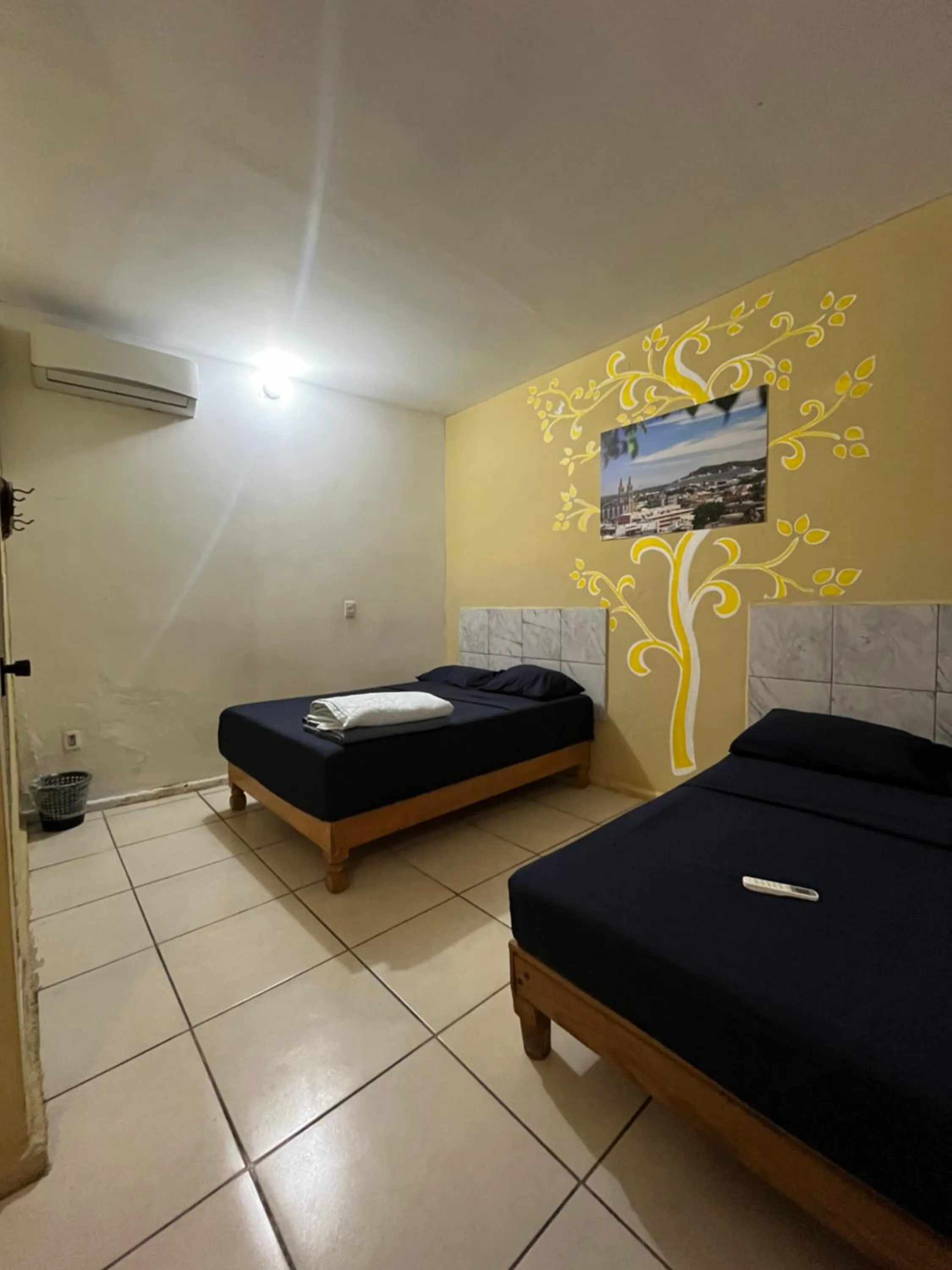 Bed in Hotel Perla Mazatlan