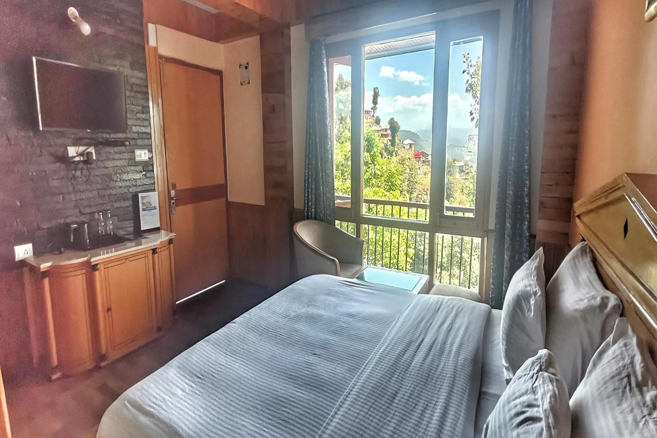 Bed in Hari Om Paradise