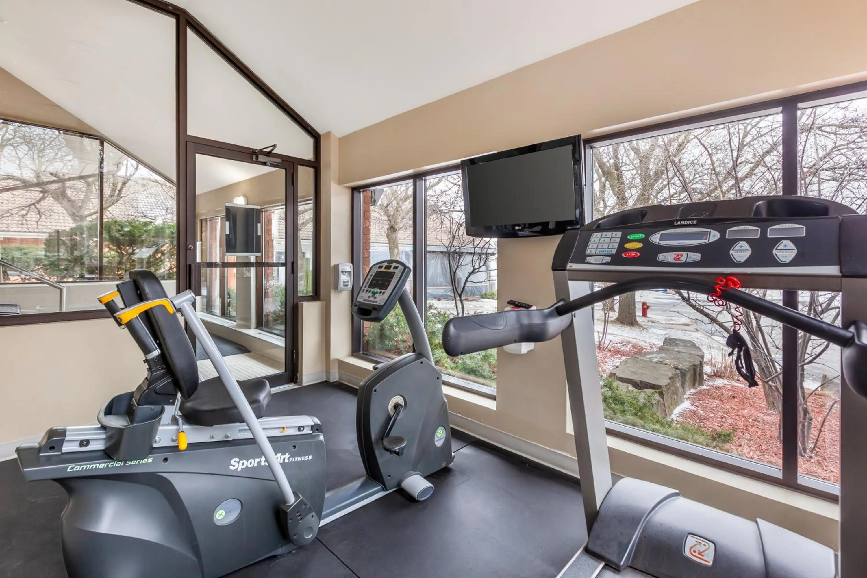 Fitness centre/facilities in Quality Hotel