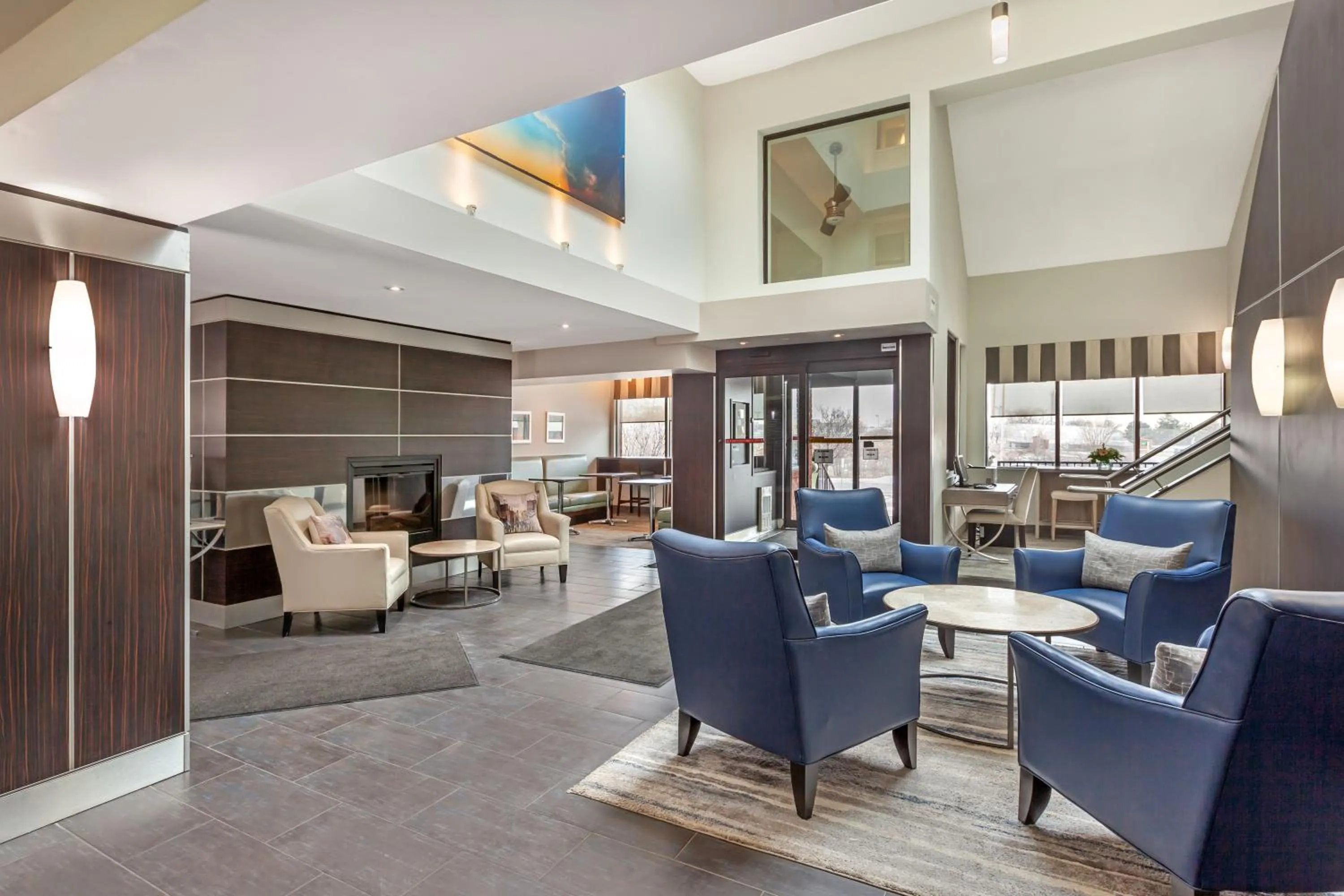 Seating area in Quality Hotel