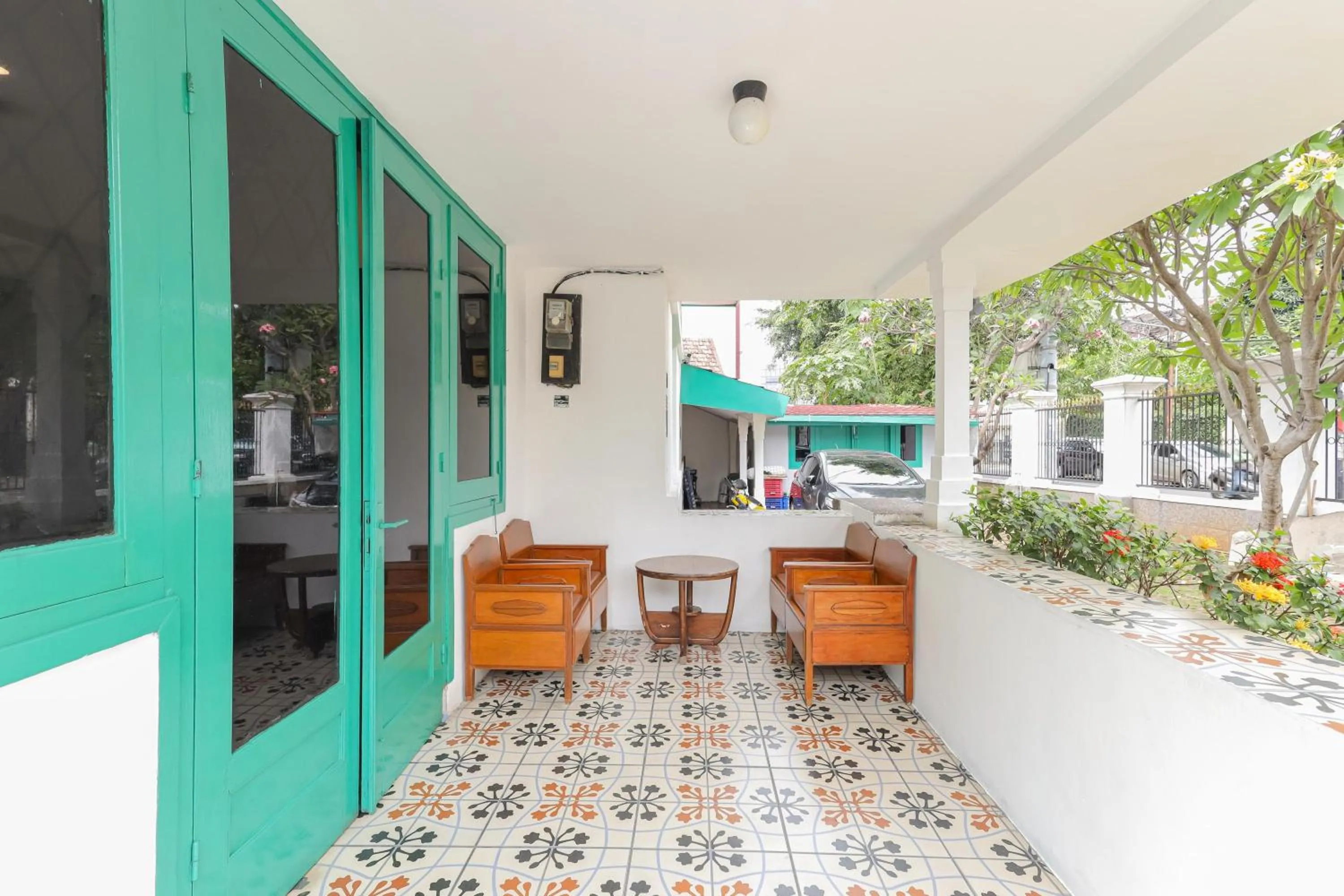 Balcony/Terrace in KoolKost near RSCM Kencana - Minimum Stay 6 Nights