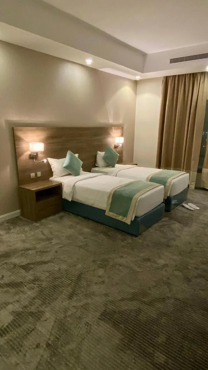 Bed in Tu Jardin Al Marwa- توجاردن المروه