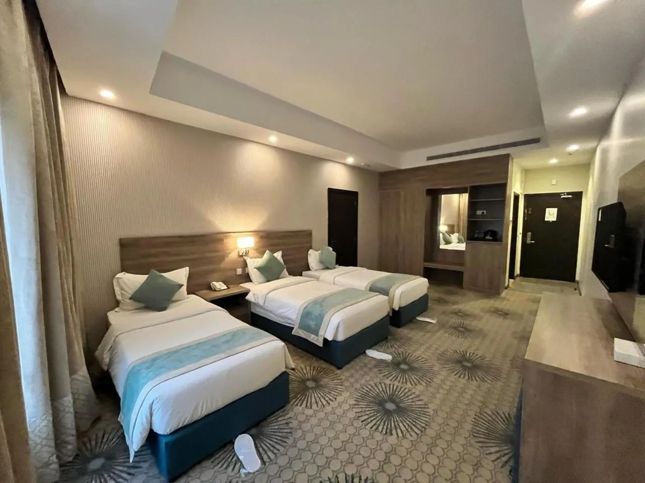 Bed in Tu Jardin Al Marwa- توجاردن المروه