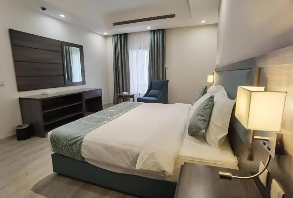 Bed in Tu Jardin Al Marwa- توجاردن المروه