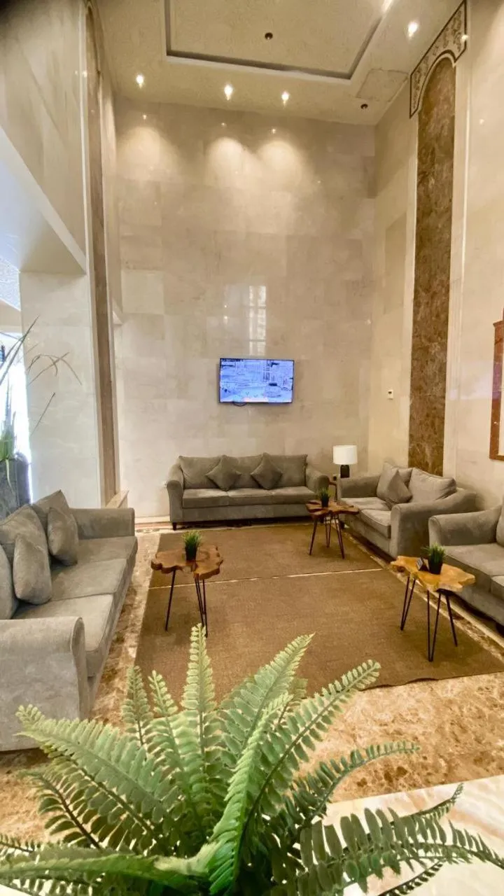 Seating area in Tu Jardin Al Marwa- توجاردن المروه