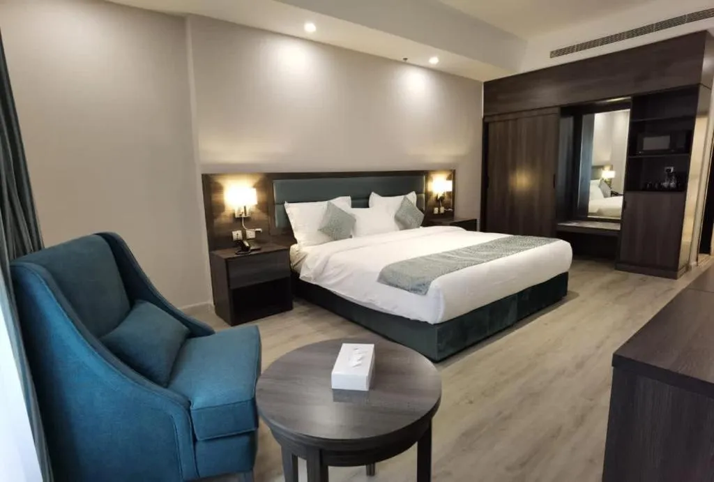 Bed in Tu Jardin Al Marwa- توجاردن المروه