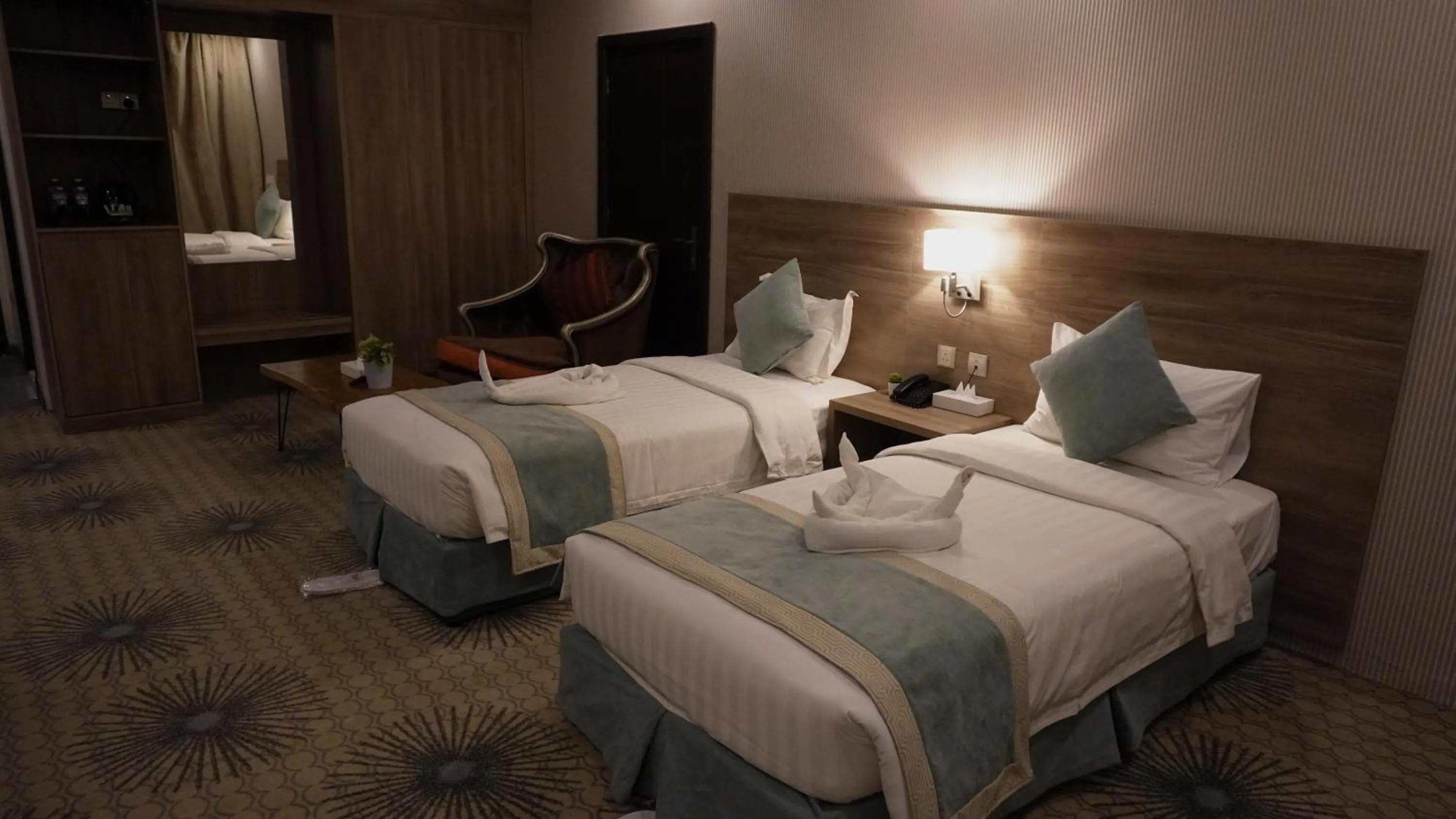 Bed in Tu Jardin Al Marwa- توجاردن المروه