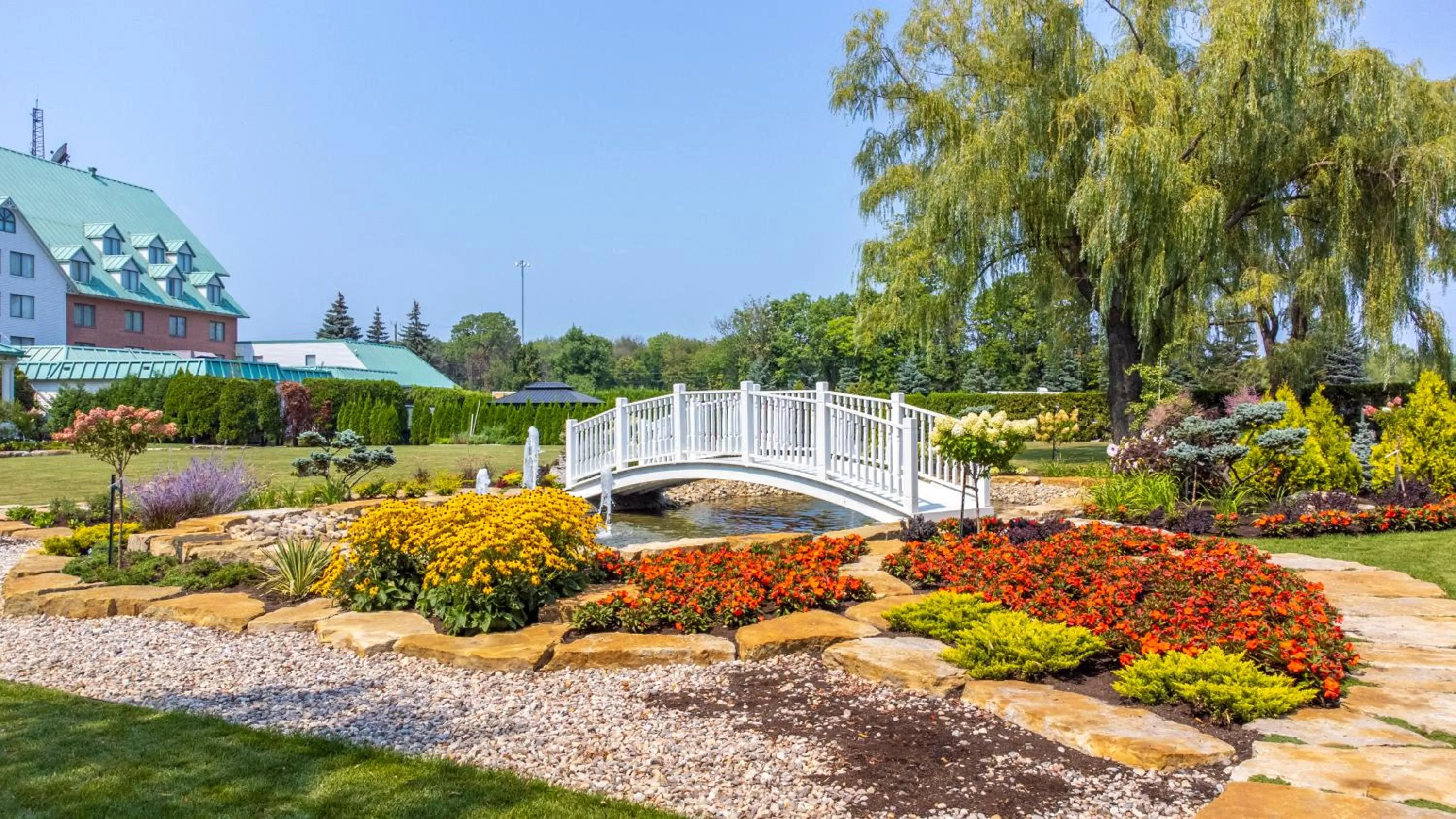 Garden in Chateau Vaudreuil