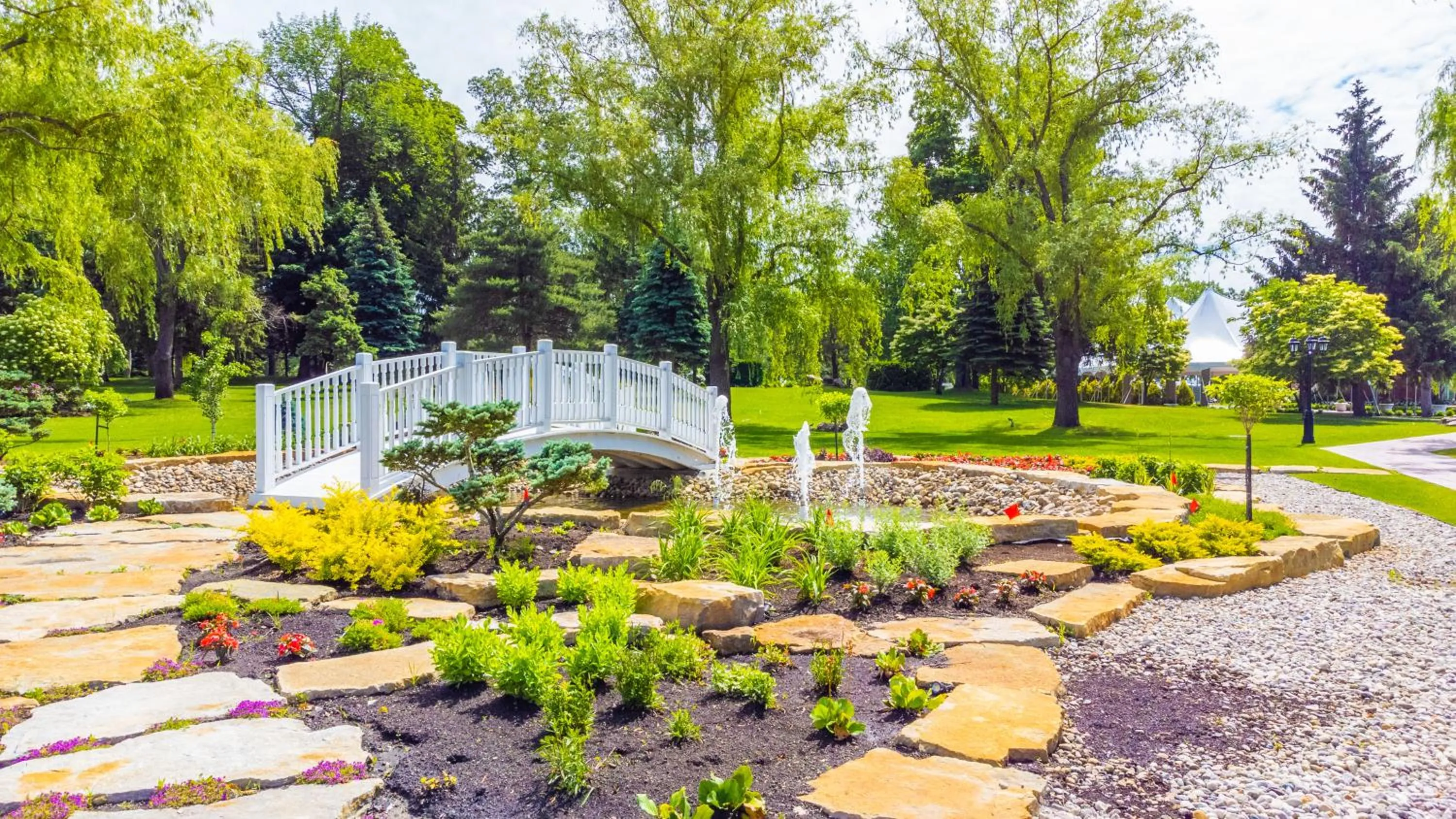 Natural landscape in Chateau Vaudreuil