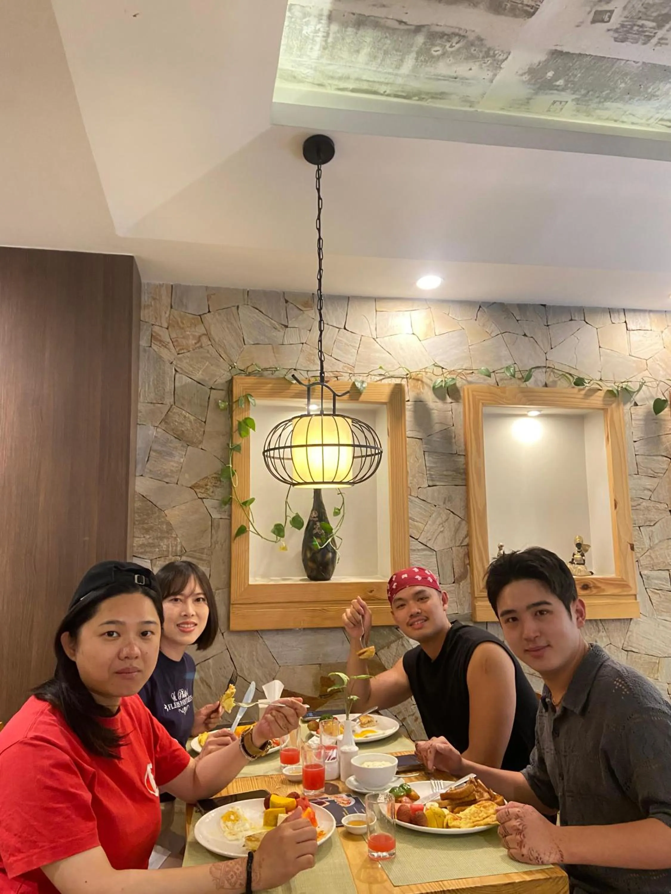 Breakfast in Vastu Boutique Hotel