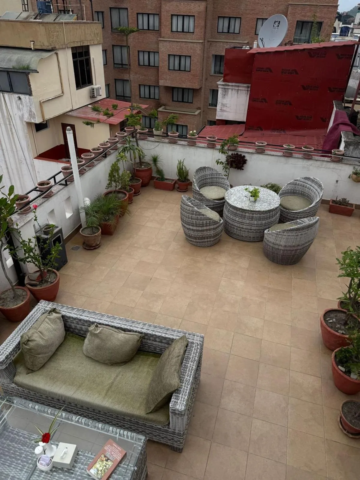 Balcony/Terrace in Vastu Boutique Hotel